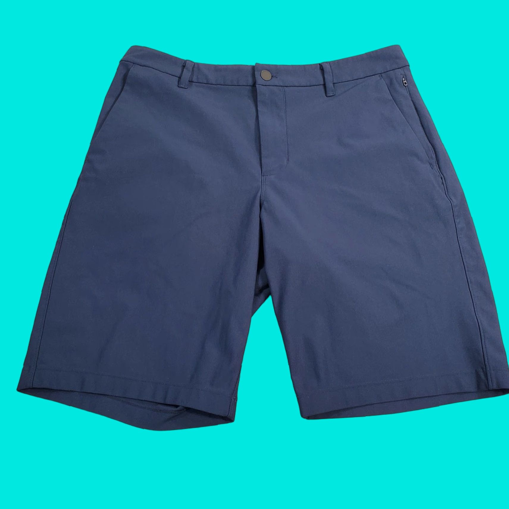 Vintage 7 Diamonds Shorts Mens 30 Blue Chinos Infinity Performance Stretch Lightweight Size US 30 / EU 46 - 1 Thumbnail