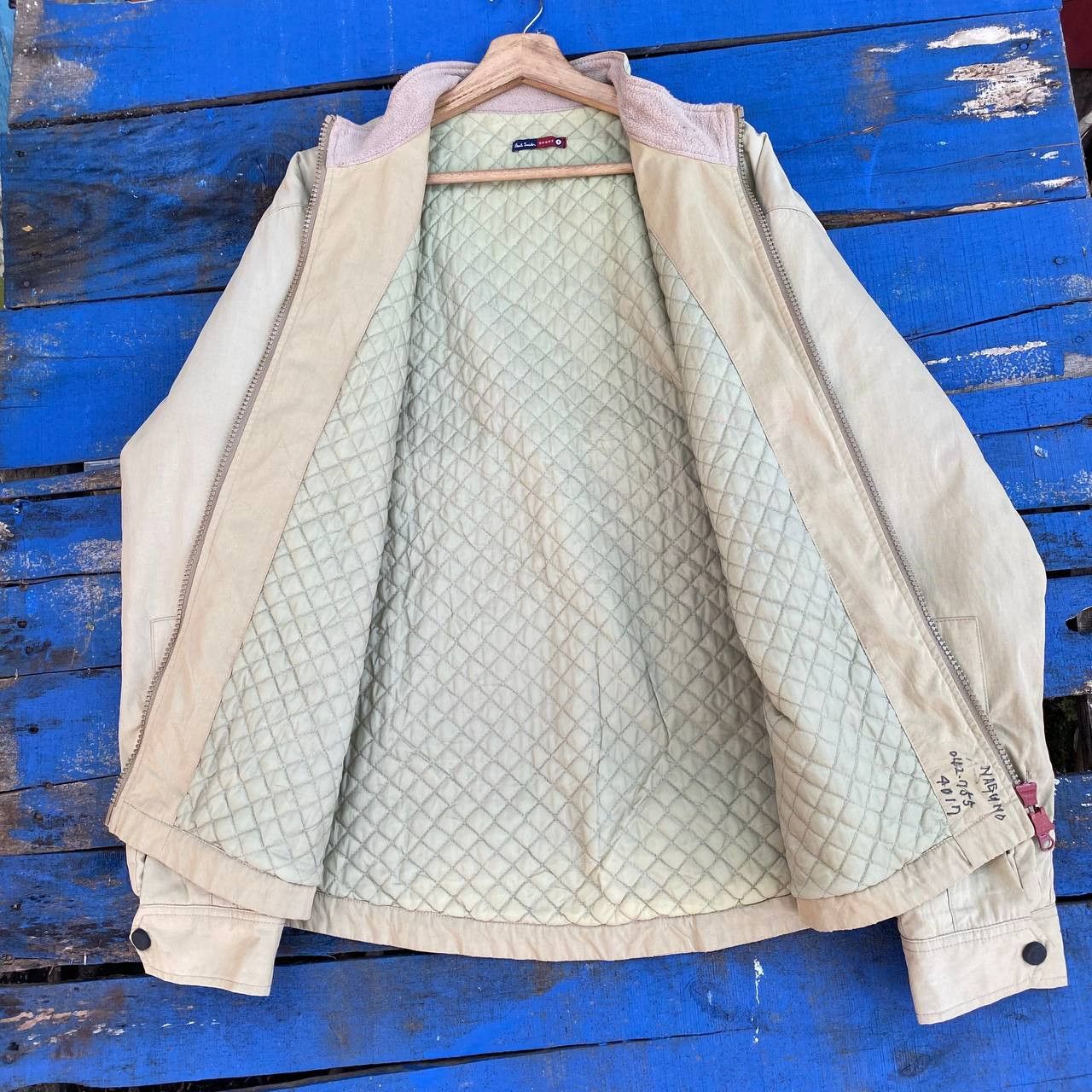 Paul Smith × Vintage Vintage Pual Smith Sport Zipper Jacket Size US XL / EU 56 / 4 - 2 Thumbnail