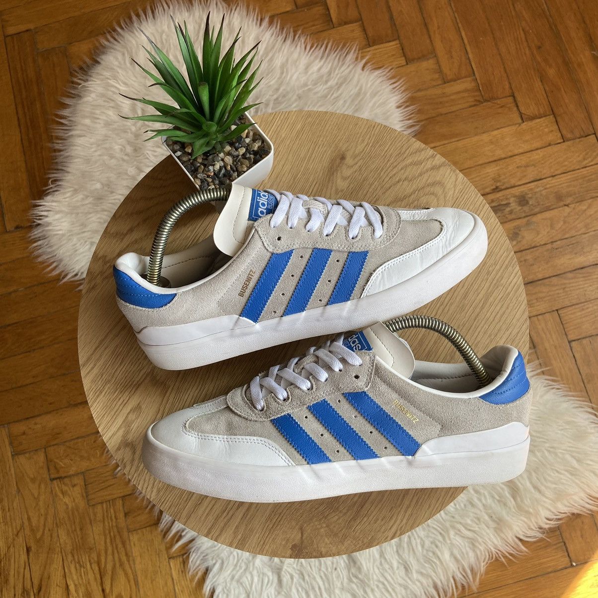 Samba Adidas Busenitz Vulc Rx Buy Adidas Originals Busenitz Vulc RX 'White  Blue' CQ1172 Novelship