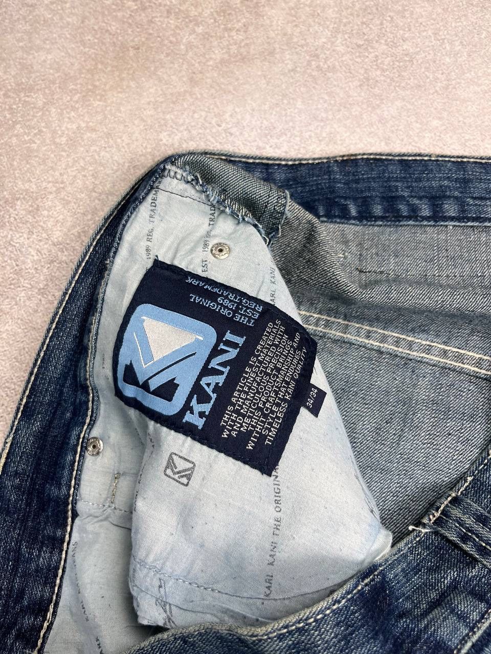 Karl Kani Vintage 90's Karl Kani Very Rare Baggy Jeans Y2K 34 Size US 34 / EU 50 - 8 Thumbnail