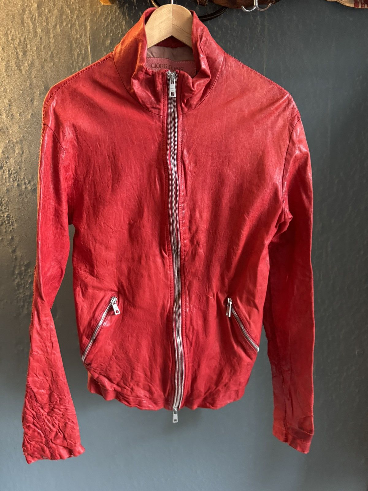 Giorgio Brato Gorgeous Giorgio Brato Leather Jacket | Grailed
