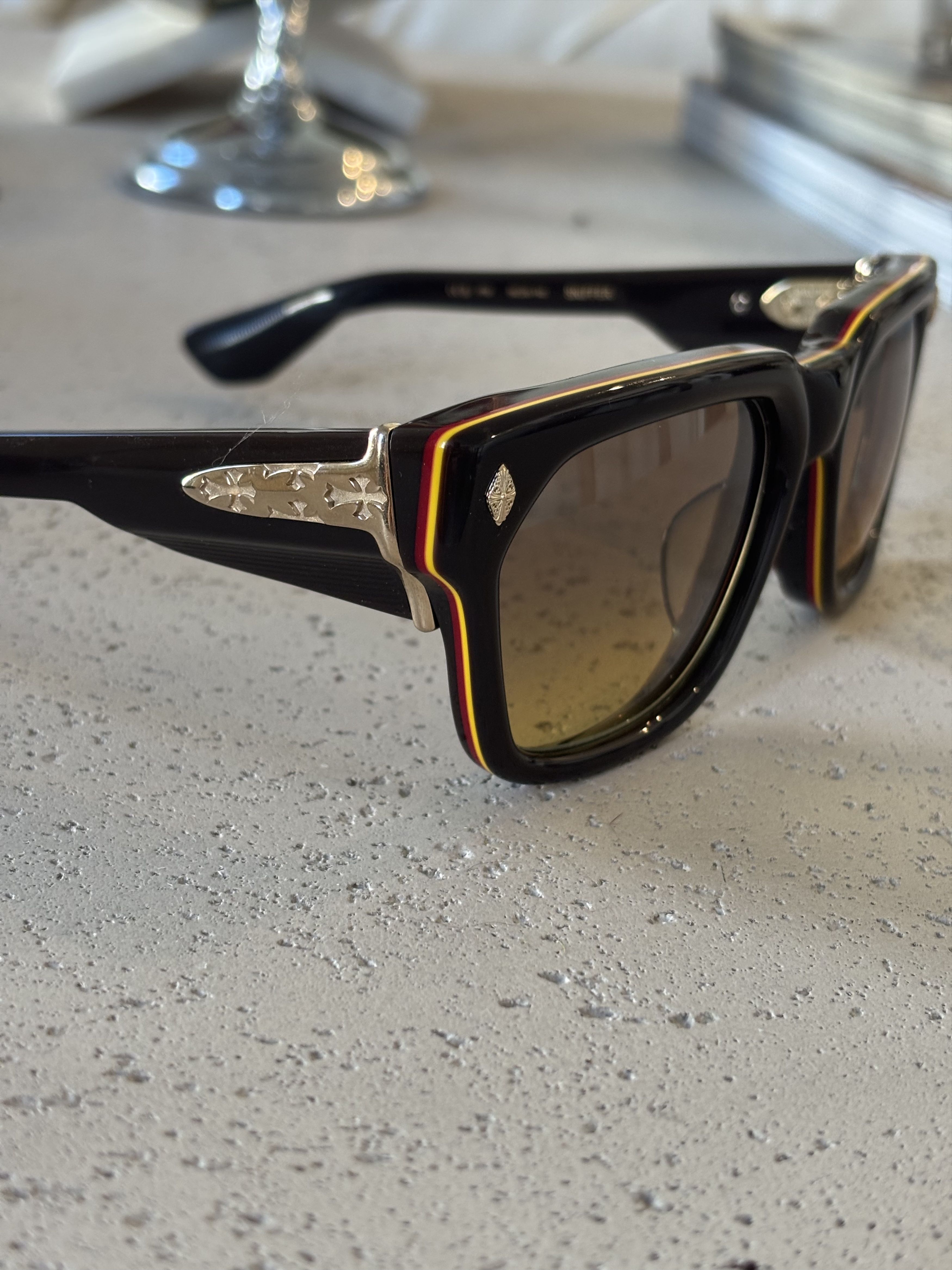 Chrome Hearts Chrome Hearts Sniffer Sunglasses Size ONE SIZE - 1 Thumbnail