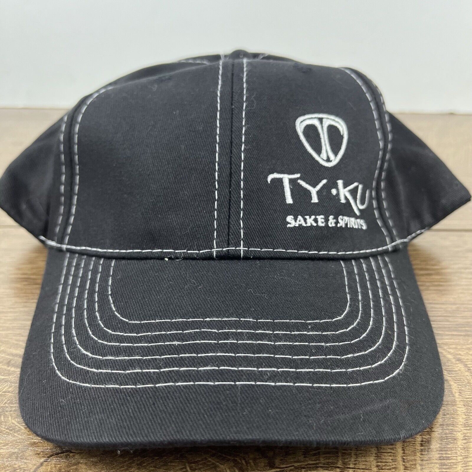 Other Ty Ku Hat Sake and Spirits Cap Hat Black Hat Adjustable Blac Size ONE SIZE - 4 Thumbnail