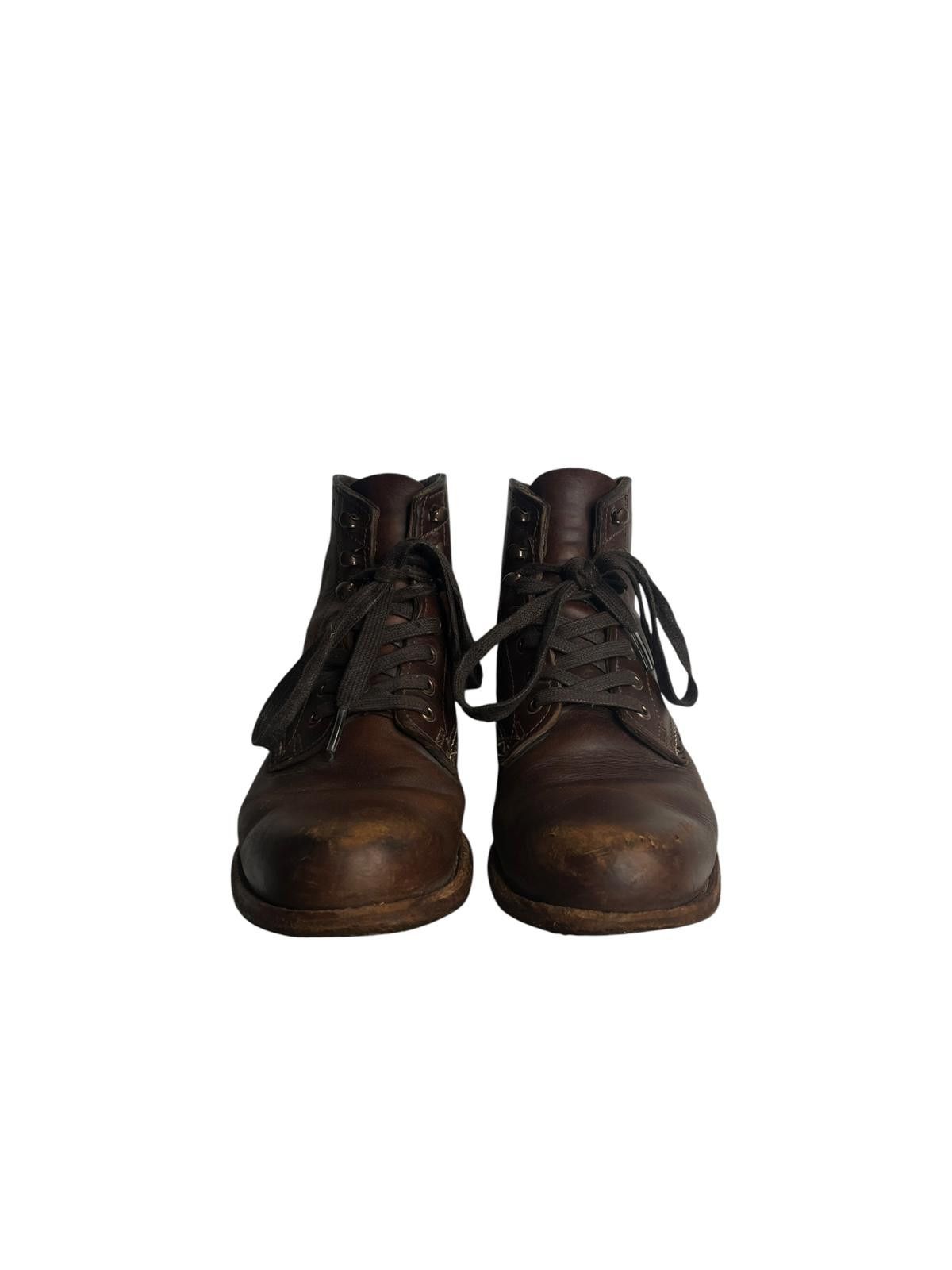 Wolverine Wolverine 1000 Mile Boots Brown Leather Made in USA Men’s 7D Size US 7 / EU 40 - 5 Thumbnail