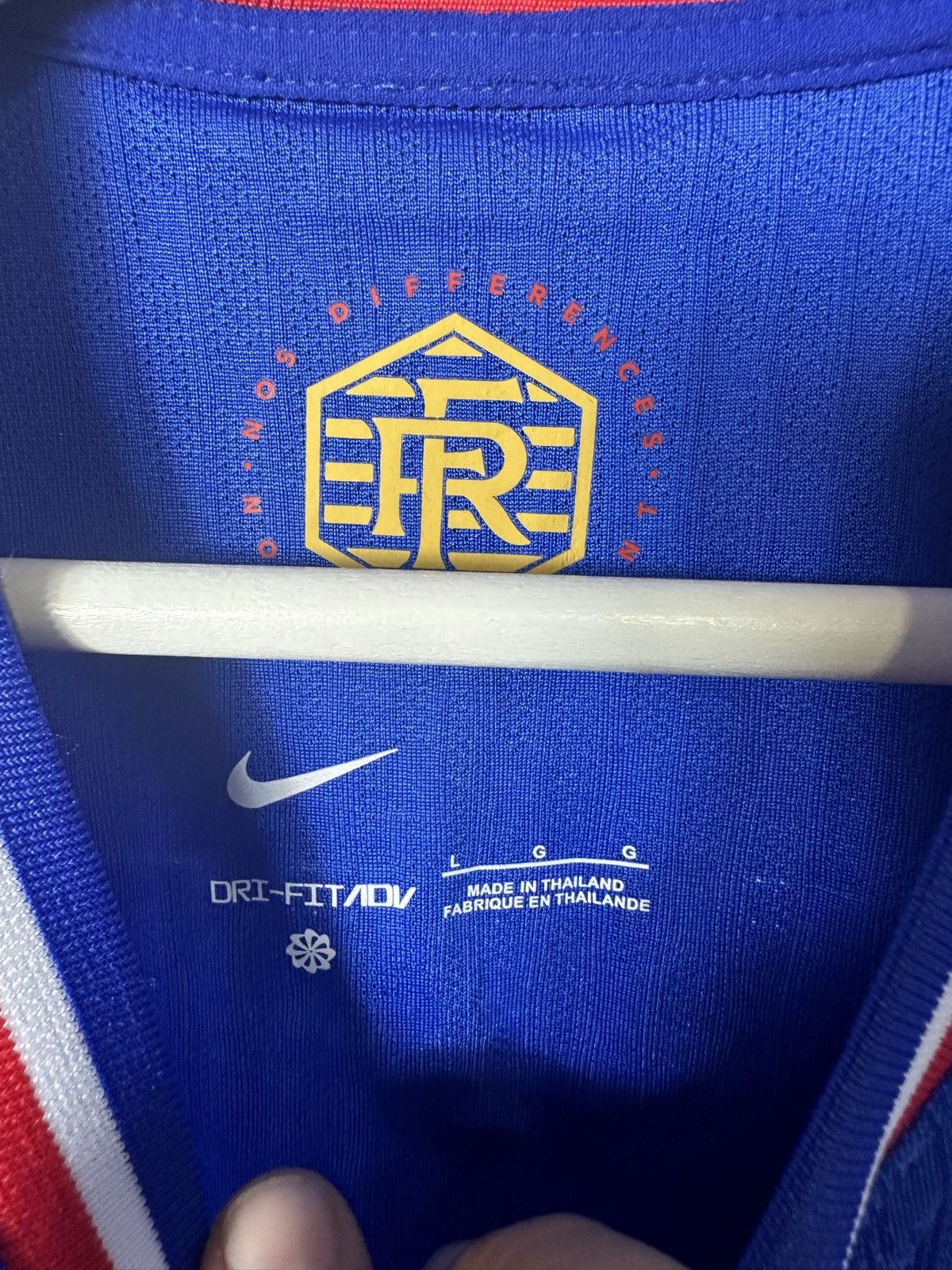 Other 2024 European cup France #10 Mbappé Jersey Home Size US L / EU 52-54 / 3 - 5 Thumbnail