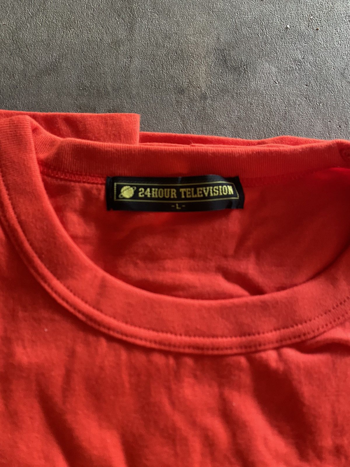 Bape Bape 24 Hours Television Tee Size US L / EU 52-54 / 3 - 2 Thumbnail