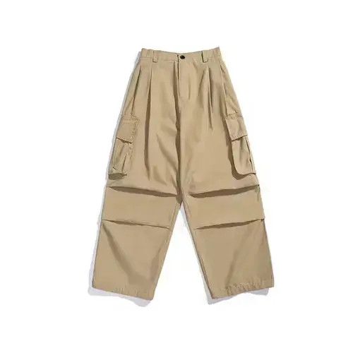 Japanese Brand Japanese Style Khaki Baggy Cargo Pants Size US 34 / EU 50 - 2 Thumbnail