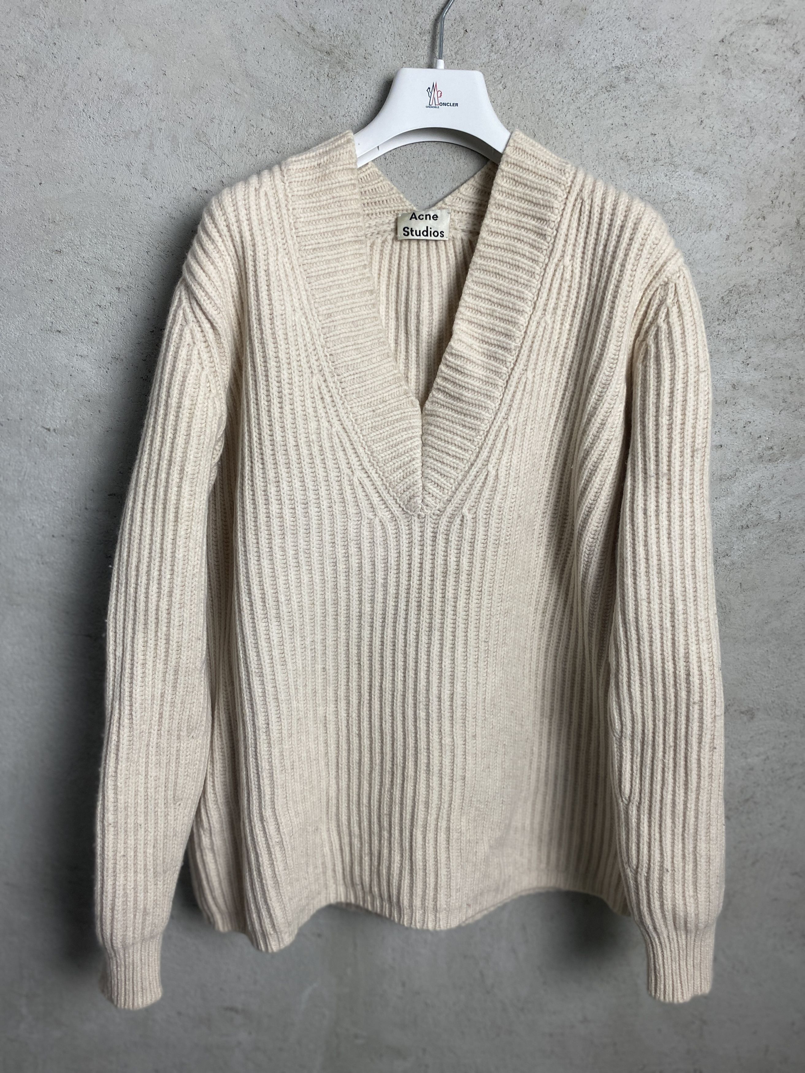 Acne Studios Acne Studios Rib Knit sweater knitwear wool Size M / US 6-8 / IT 42-44 - 1 Thumbnail