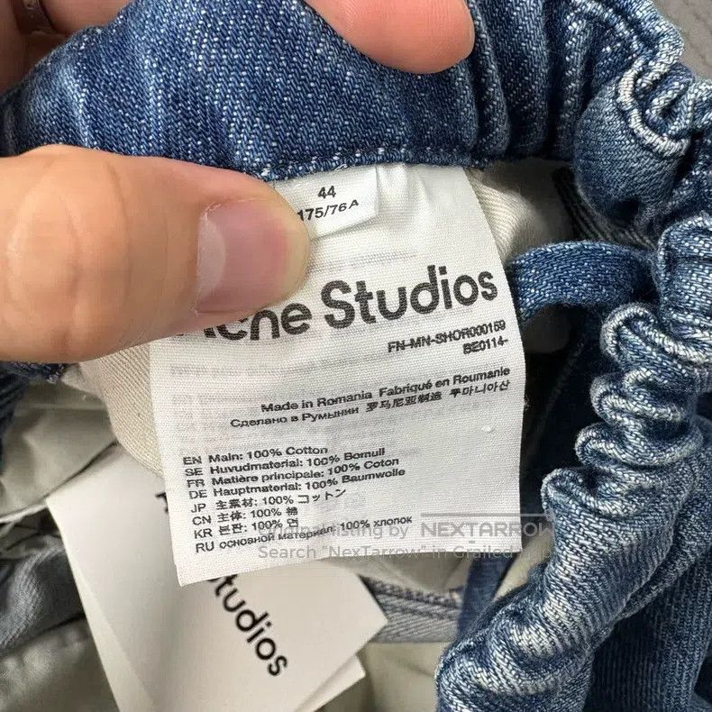 Acne Studios Acne Studios Cargo denim destroyed shorts Size US 44 / EU 60 - 4 Thumbnail