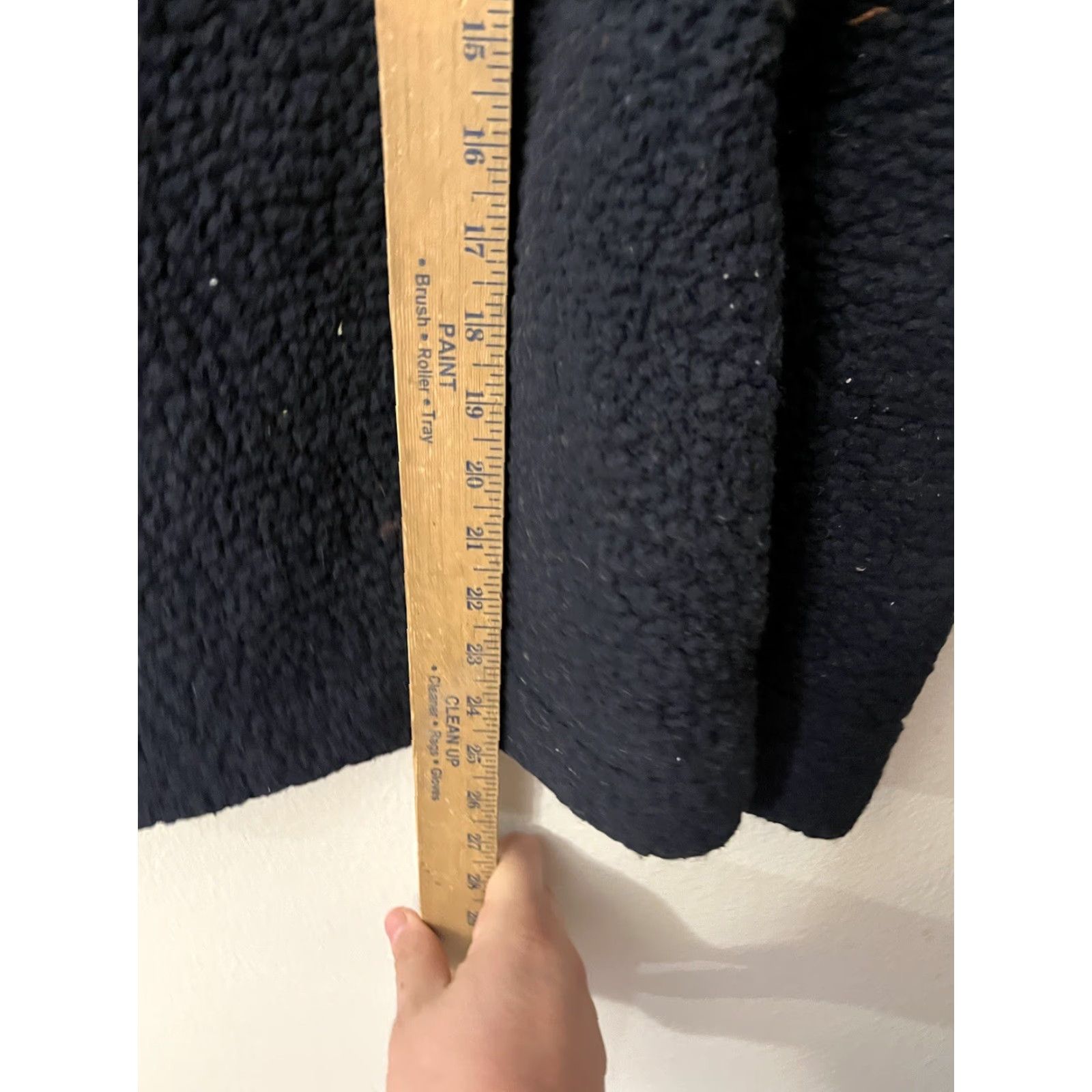 Tommy Hilfiger VINTAGE Tommy Hilfiger Sport 1/4 Zip Sherpa Fleece Pullover Navy Blue Womens XS Pullover Sweatshirt Logo Sports Size XS / US 0-2 / IT 36-38 - 4 Thumbnail