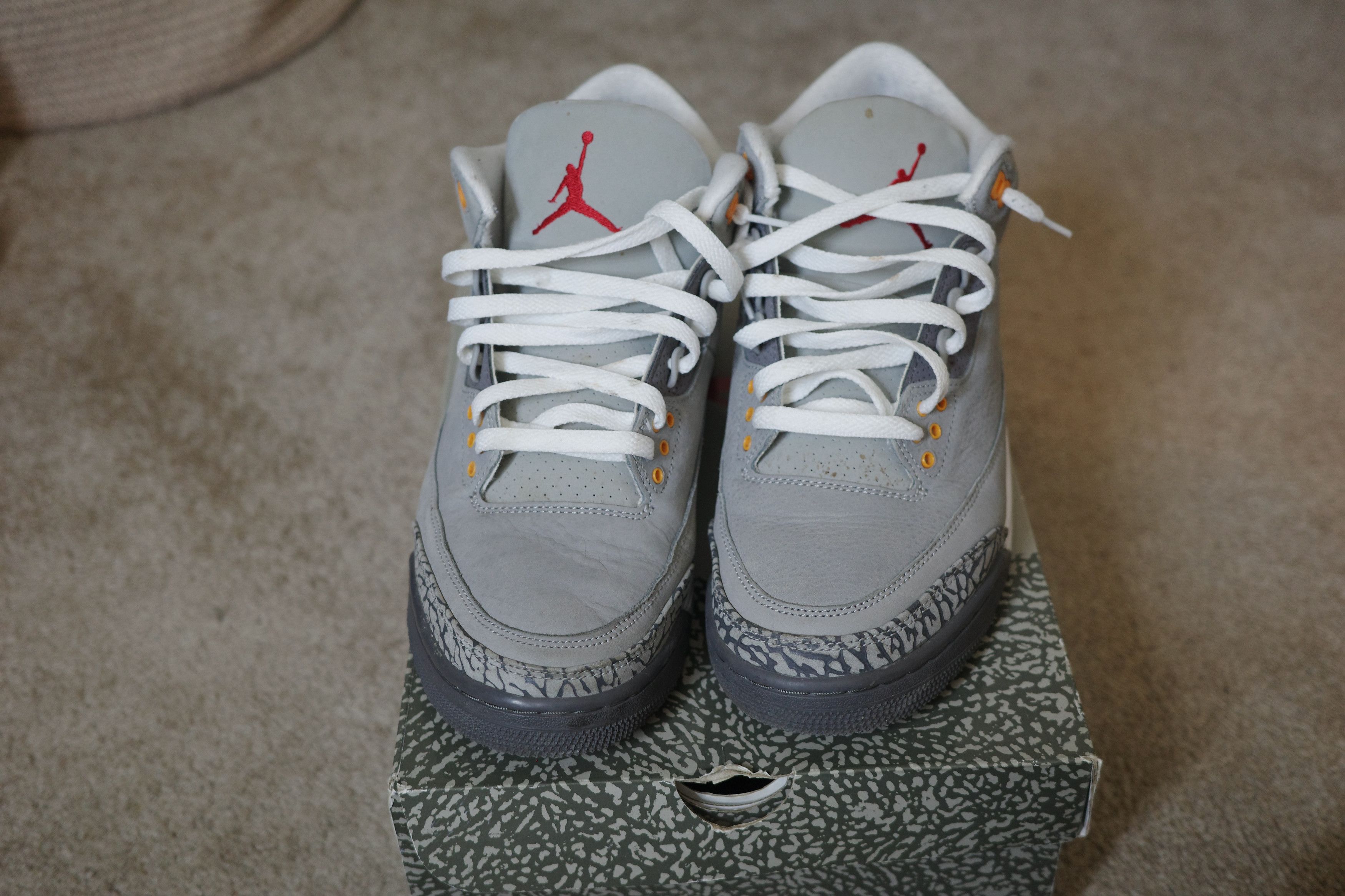 Jordan Brand Jordan 3 Retro Cool Grey (2021) Size US 10 / EU 43 - 2 Thumbnail