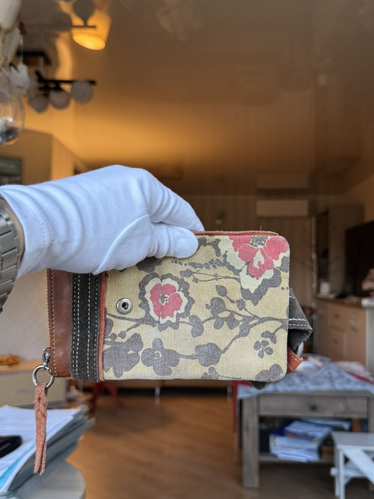 Fossil × Vintage Fossil Wallet Size ONE SIZE - 1 Thumbnail