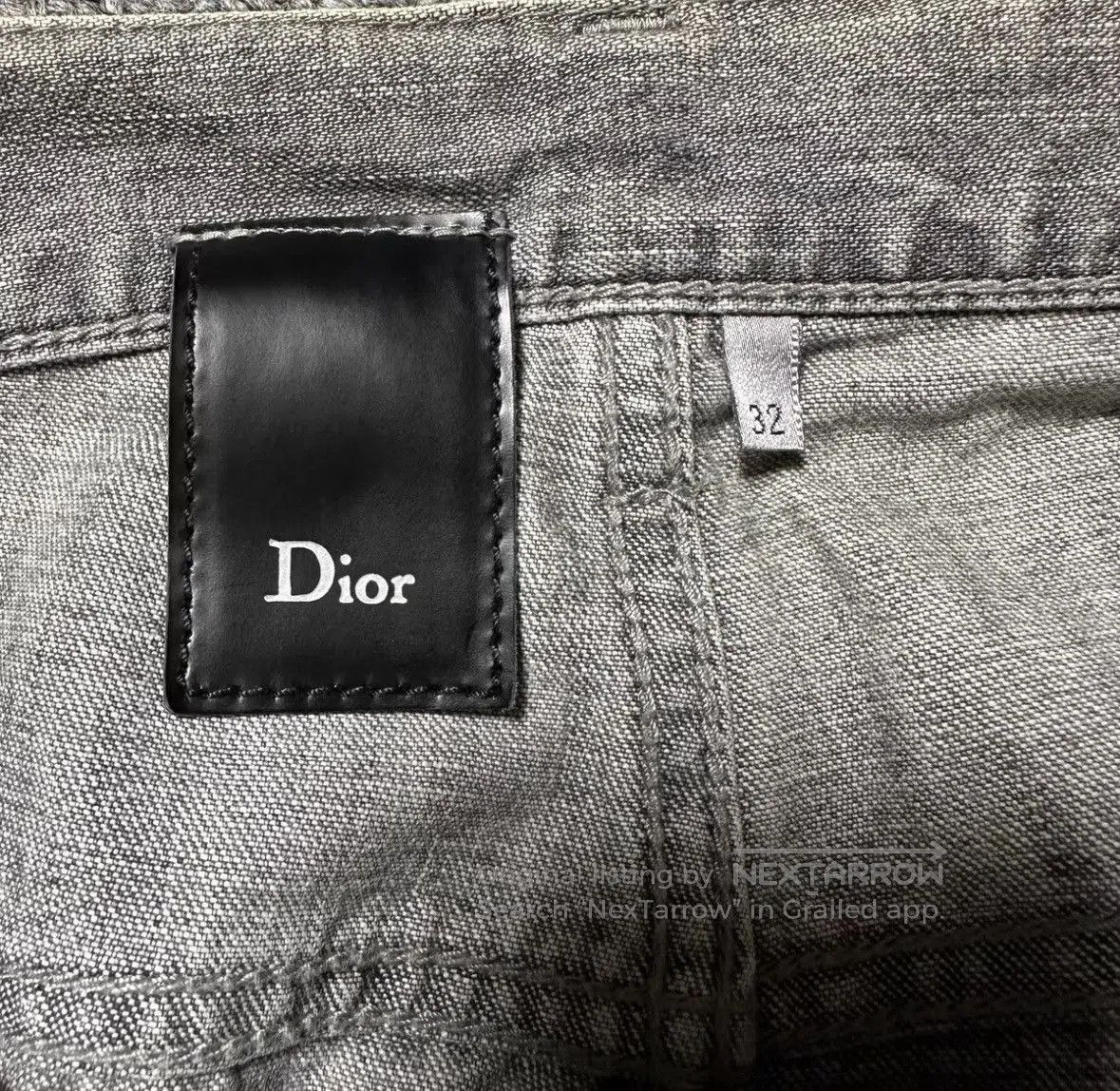 Dior Dior Denim Pants Size 32 wxx. Size US 32 / EU 48 - 3 Thumbnail