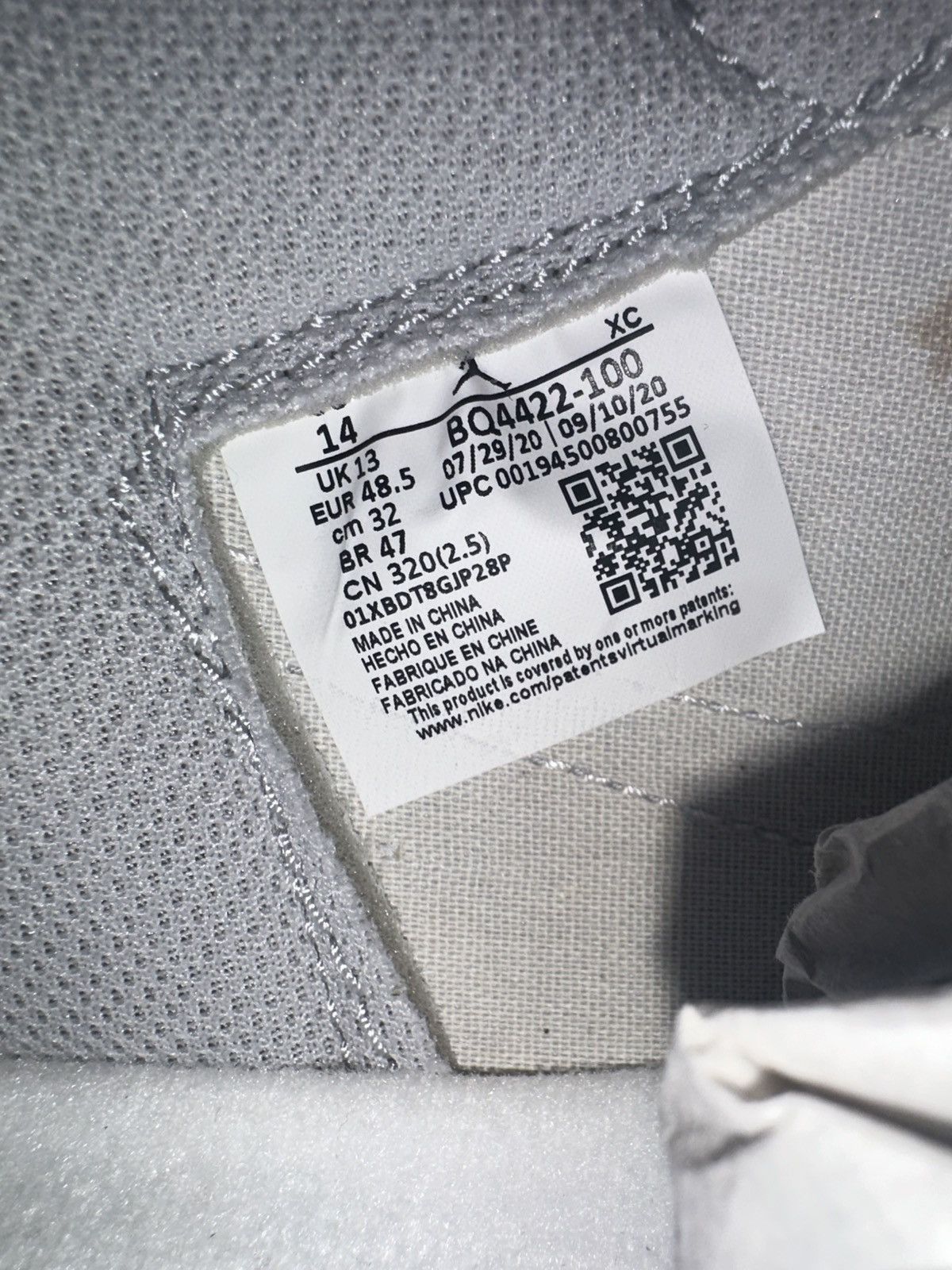 Nike Jordan 1 High OG 85’ Neutral Grey Size US 14 / EU 47 - 8 Thumbnail
