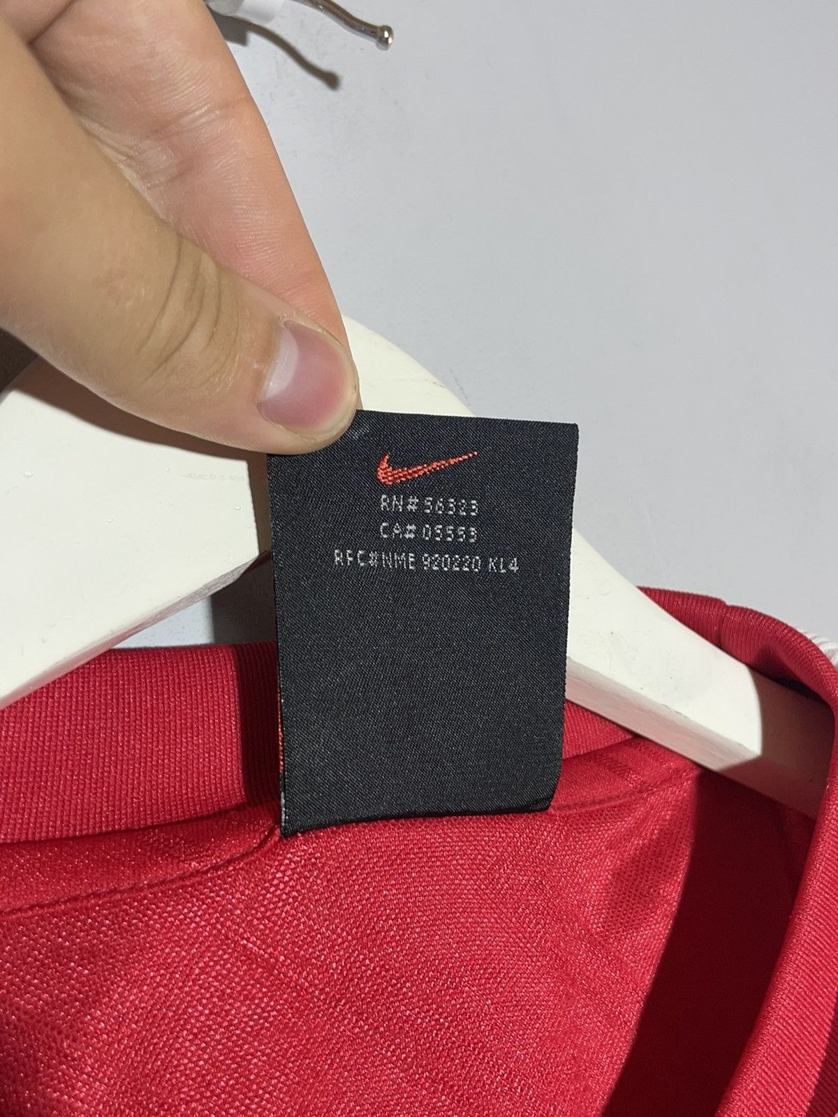 Nike × Vintage Arsenal FC Nike Vintage 90’s Centre Logo Football Shirt Size US XL / EU 56 / 4 - 9 Thumbnail