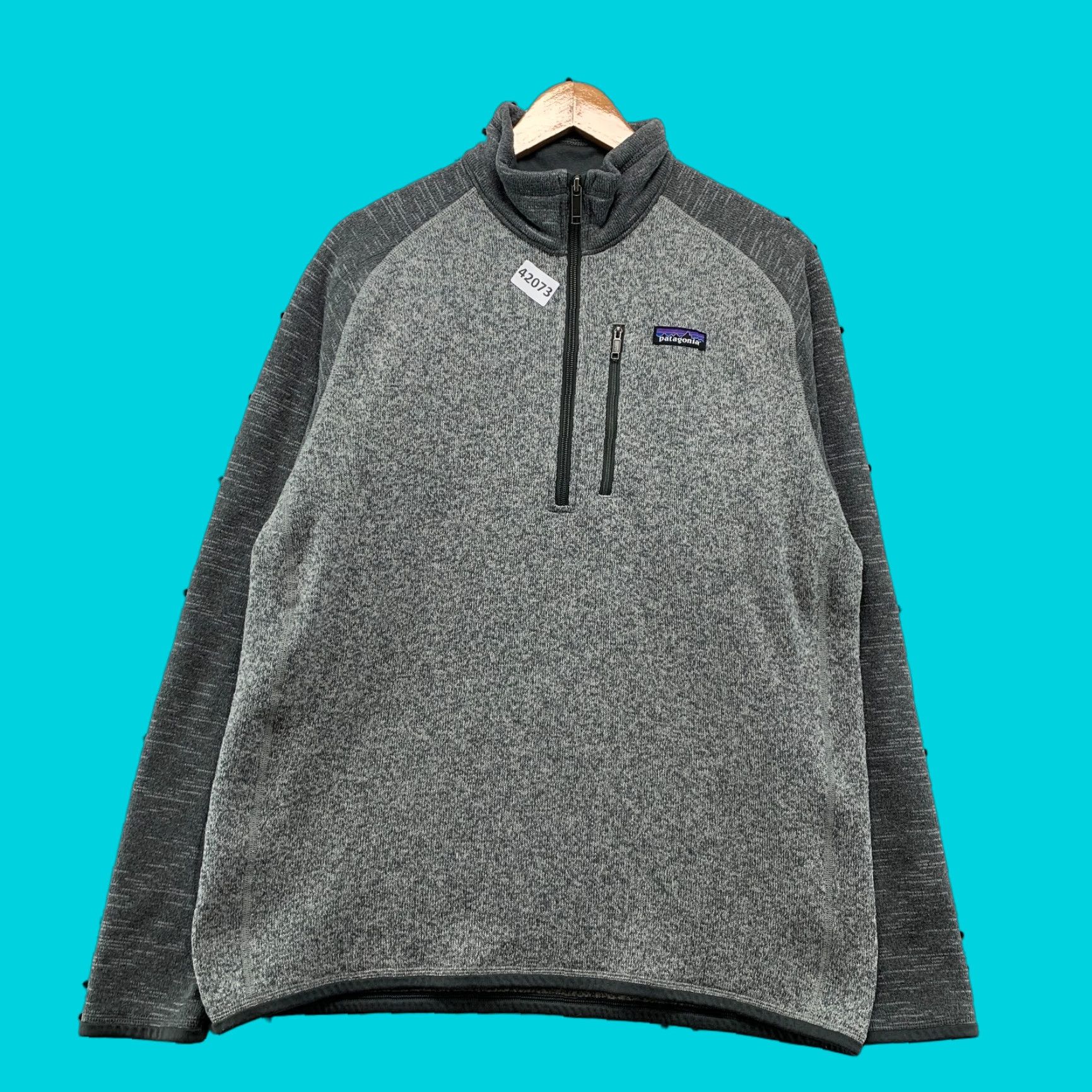 Patagonia Patagonia Better Sweater 1/2 Zip Pullover Mens Large Gray Fleece Pullover Windbreaker Outdoor Winter 90s? Size US L / EU 52-54 / 3 - 1 Thumbnail