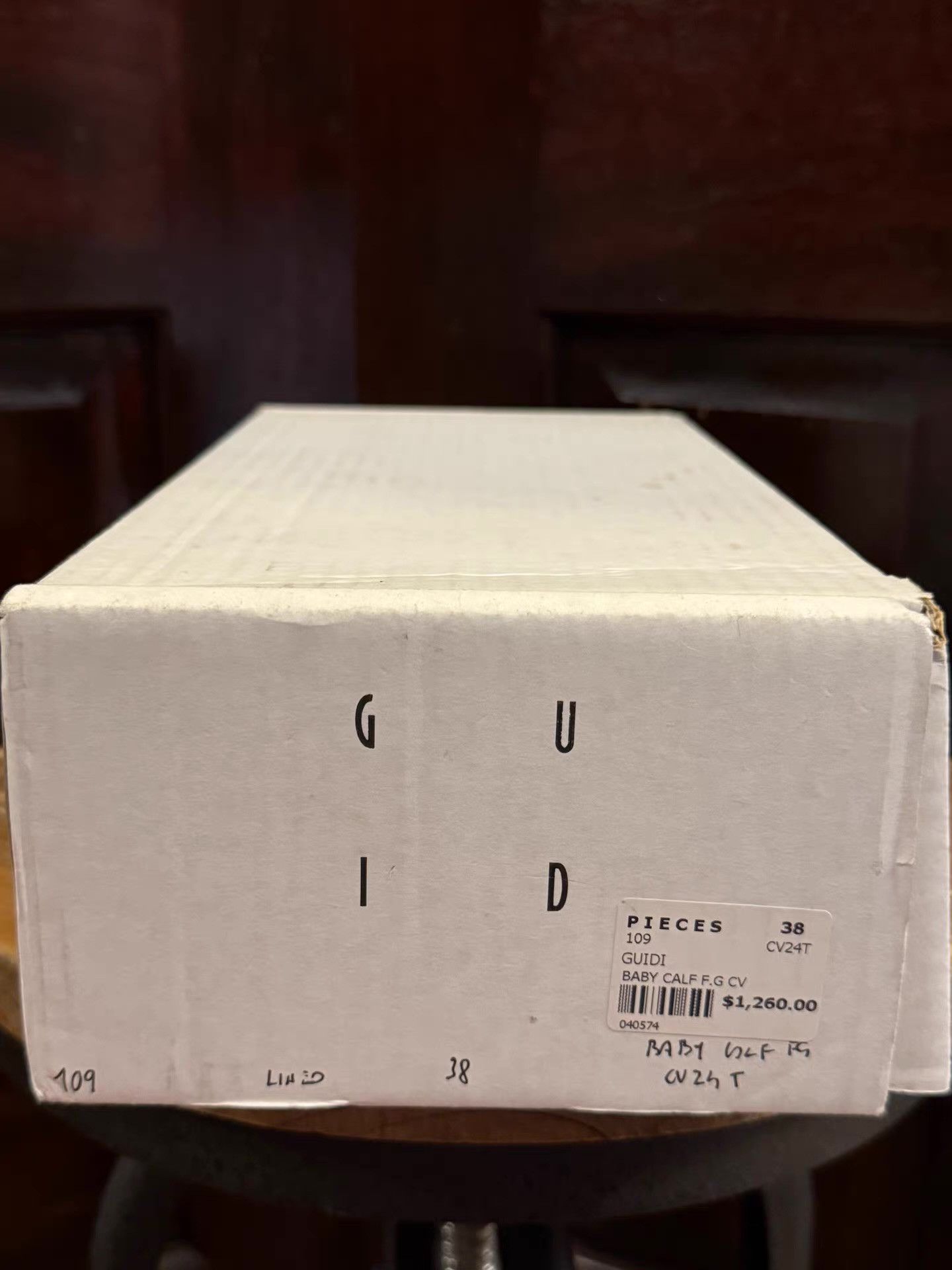 Guidi Guidi 16SS Women’s 109 Red Slip‑Ons Ｑ25 Size US 6 / IT 36 - 5 Thumbnail