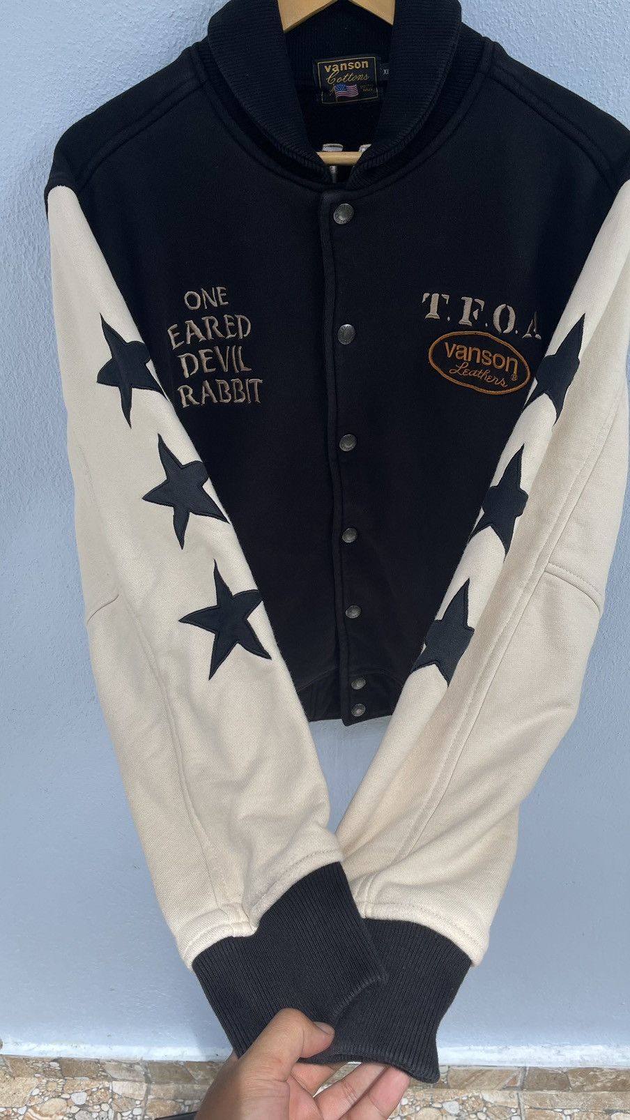 Vanson leathers jacket one eared devil rabbit