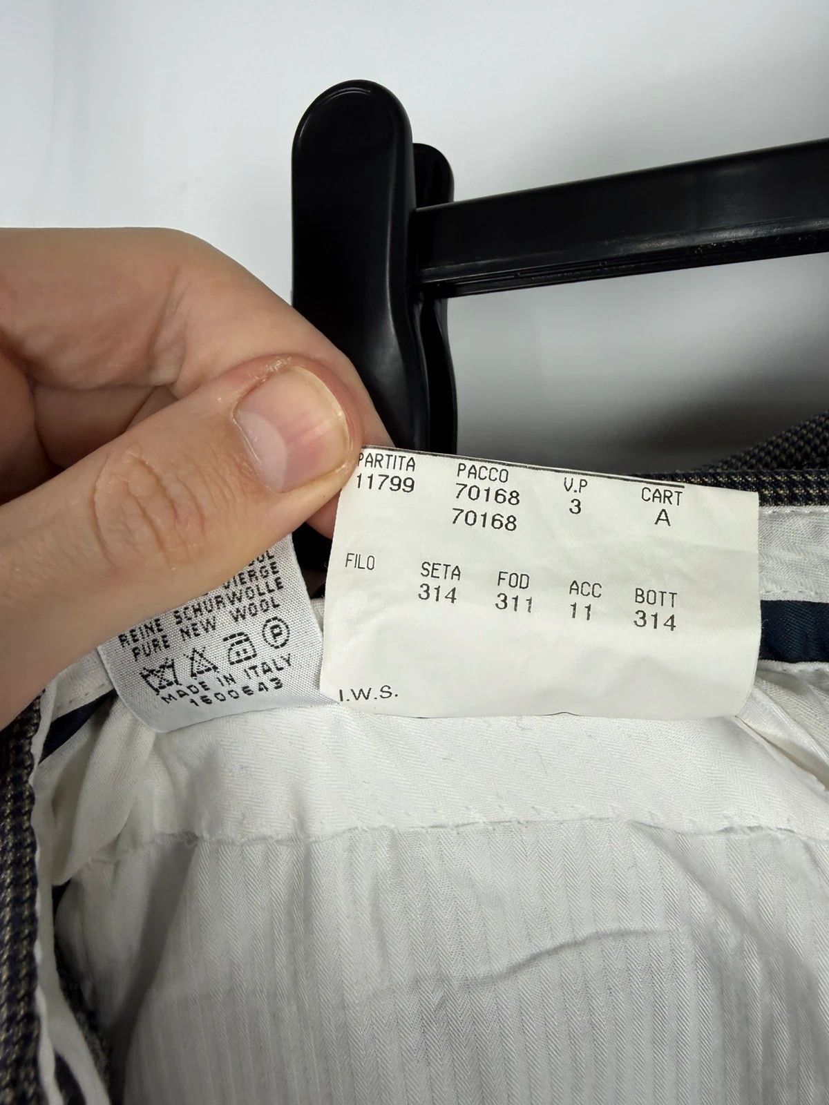 Canali Canali Wool Suit size 54 Size 44R - 18 Thumbnail