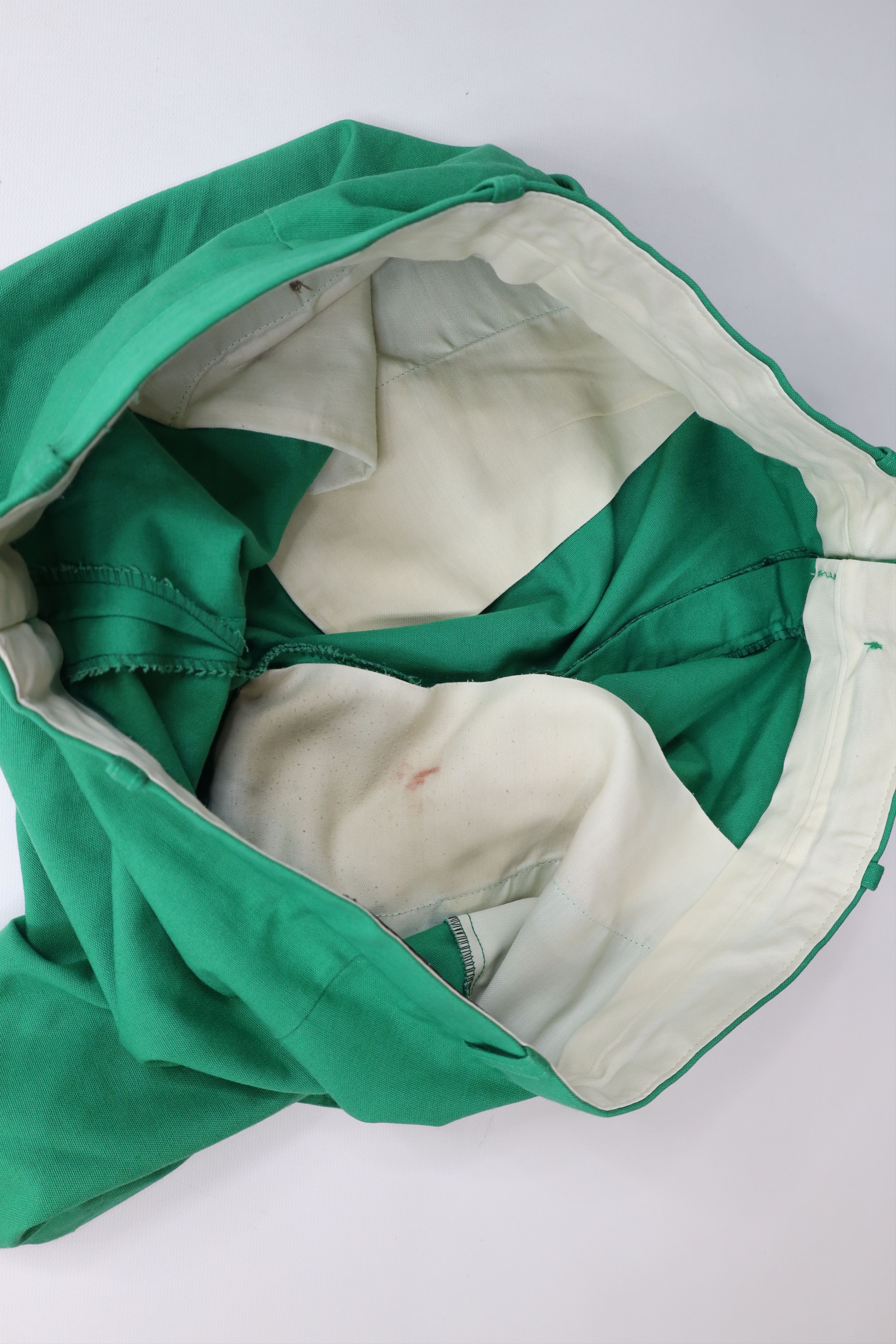 Vintage Vintage 80s 90s Streetwear Knee Chino Shorts Kelly Green Size US 36 / EU 52 - 9 Thumbnail