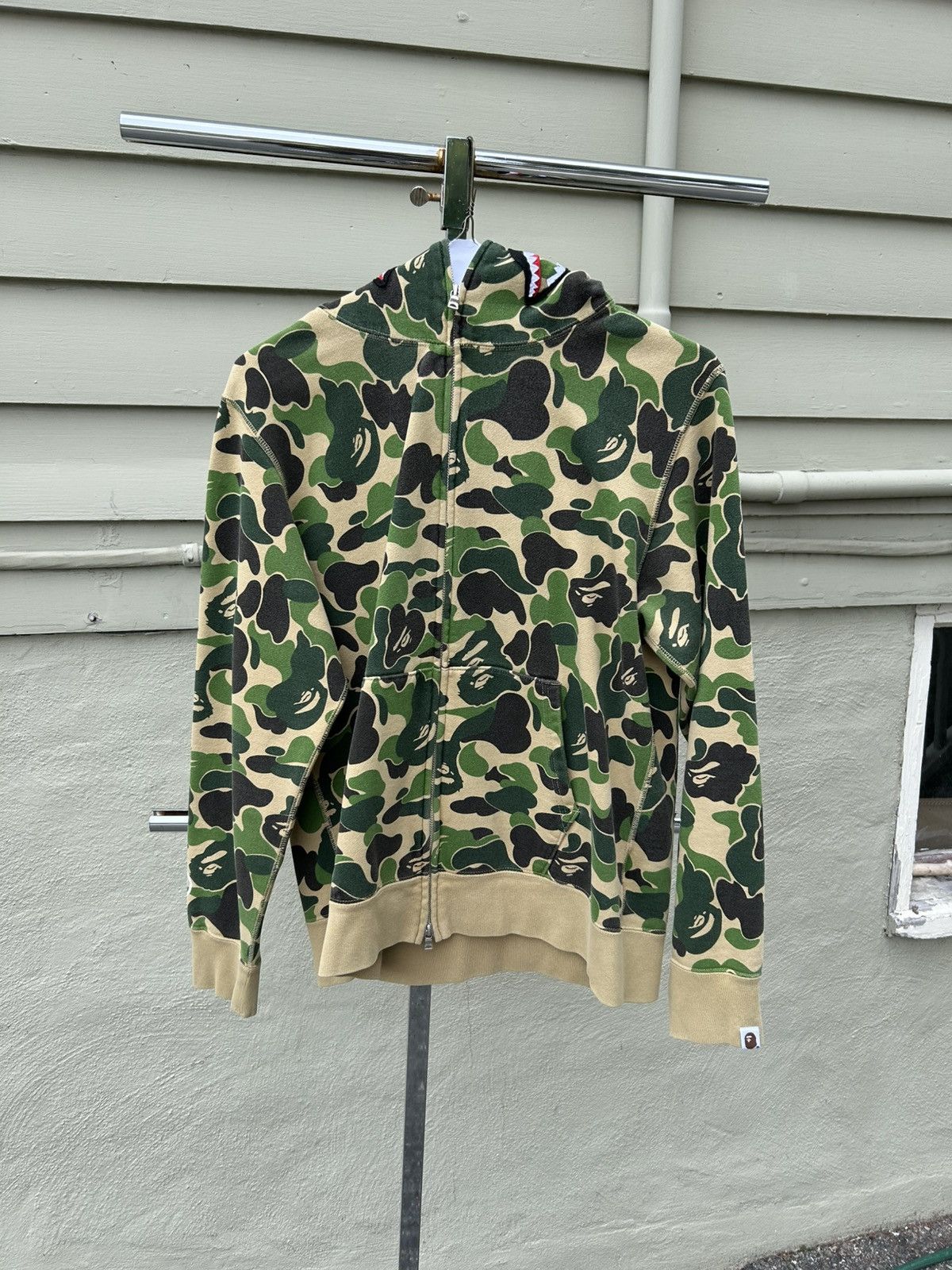 Bape Bape abc green shark hoodie Size US L / EU 52-54 / 3 - 1 Thumbnail