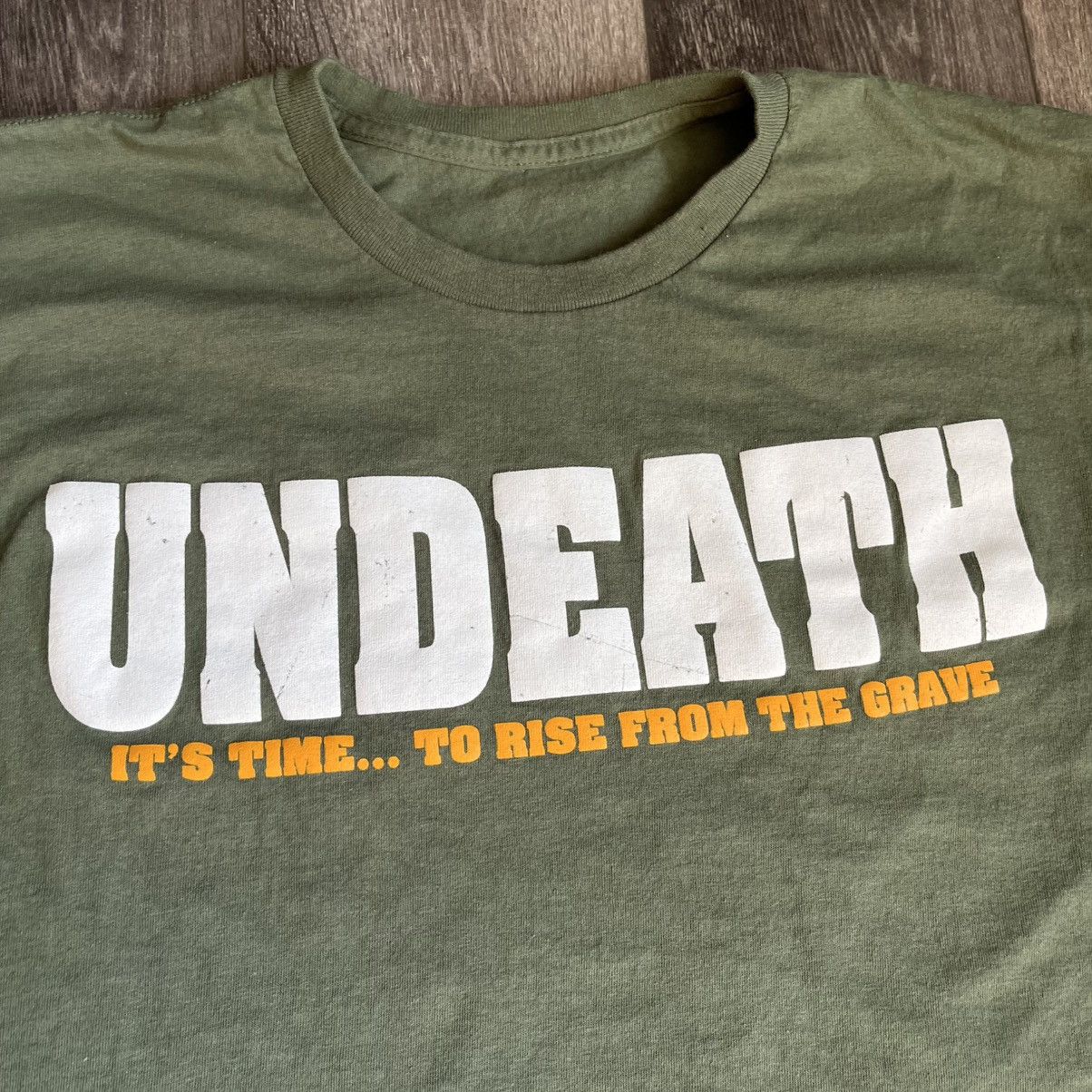 Band Tees Undeath Time to Rise from the Grave New York Death Metal Tee Size US L / EU 52-54 / 3 - 3 Thumbnail