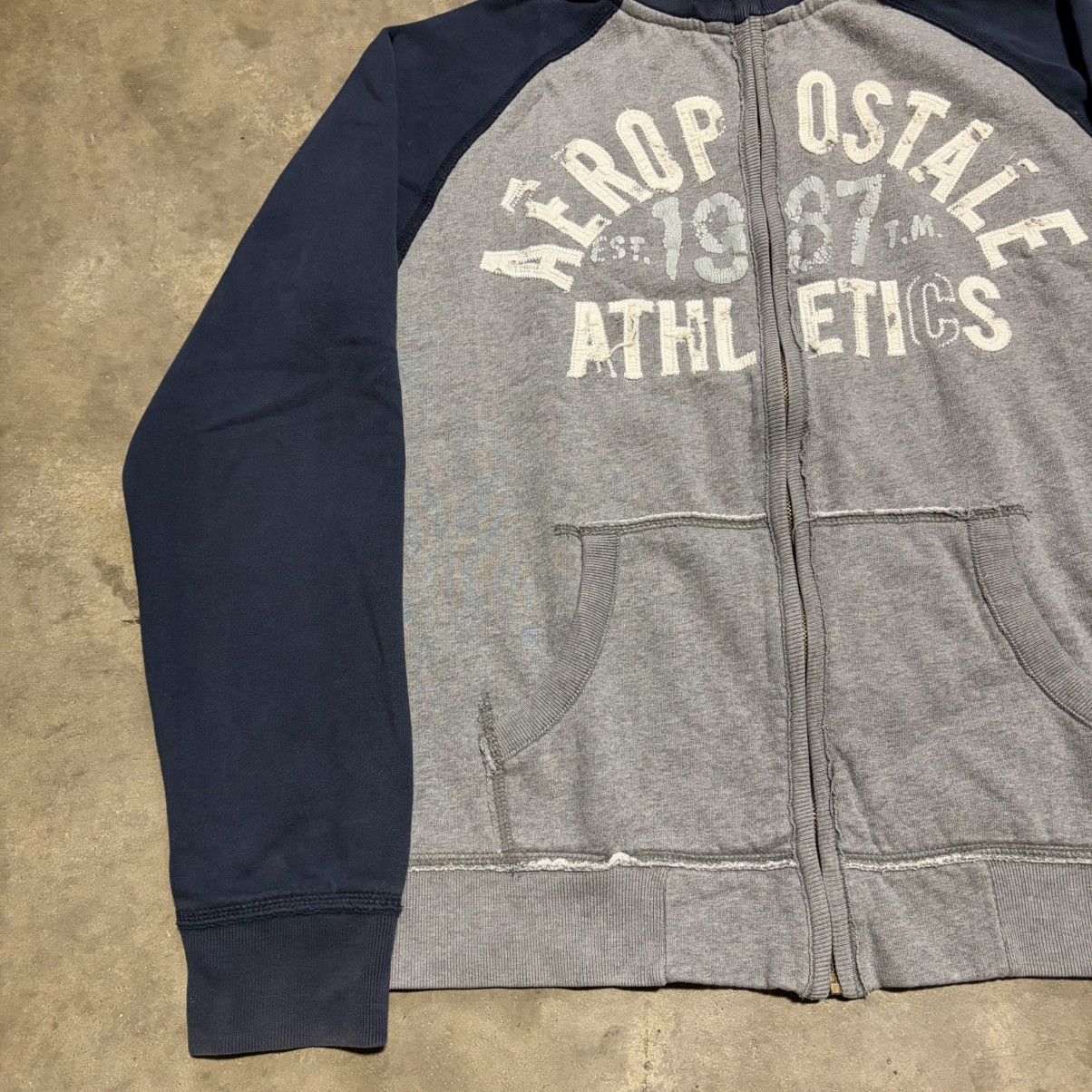 Aeropostale Vintage Aeropostale Track Jacket Zip Up Sweatshirt Athletic Size US M / EU 48-50 / 2 - 4 Thumbnail
