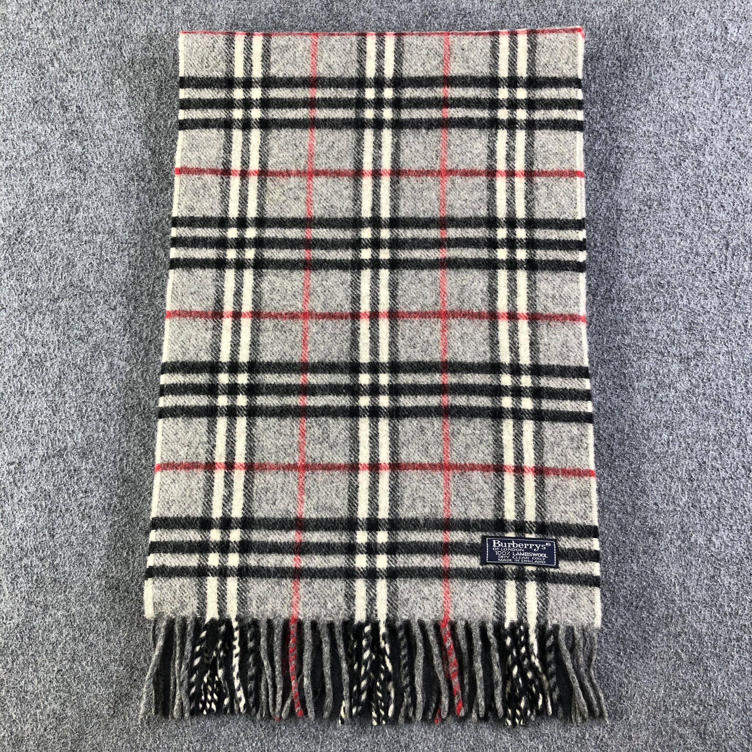Burberry Burberry Lambswool Scarf / Muffler / Neckwear Size ONE SIZE - 4 Thumbnail