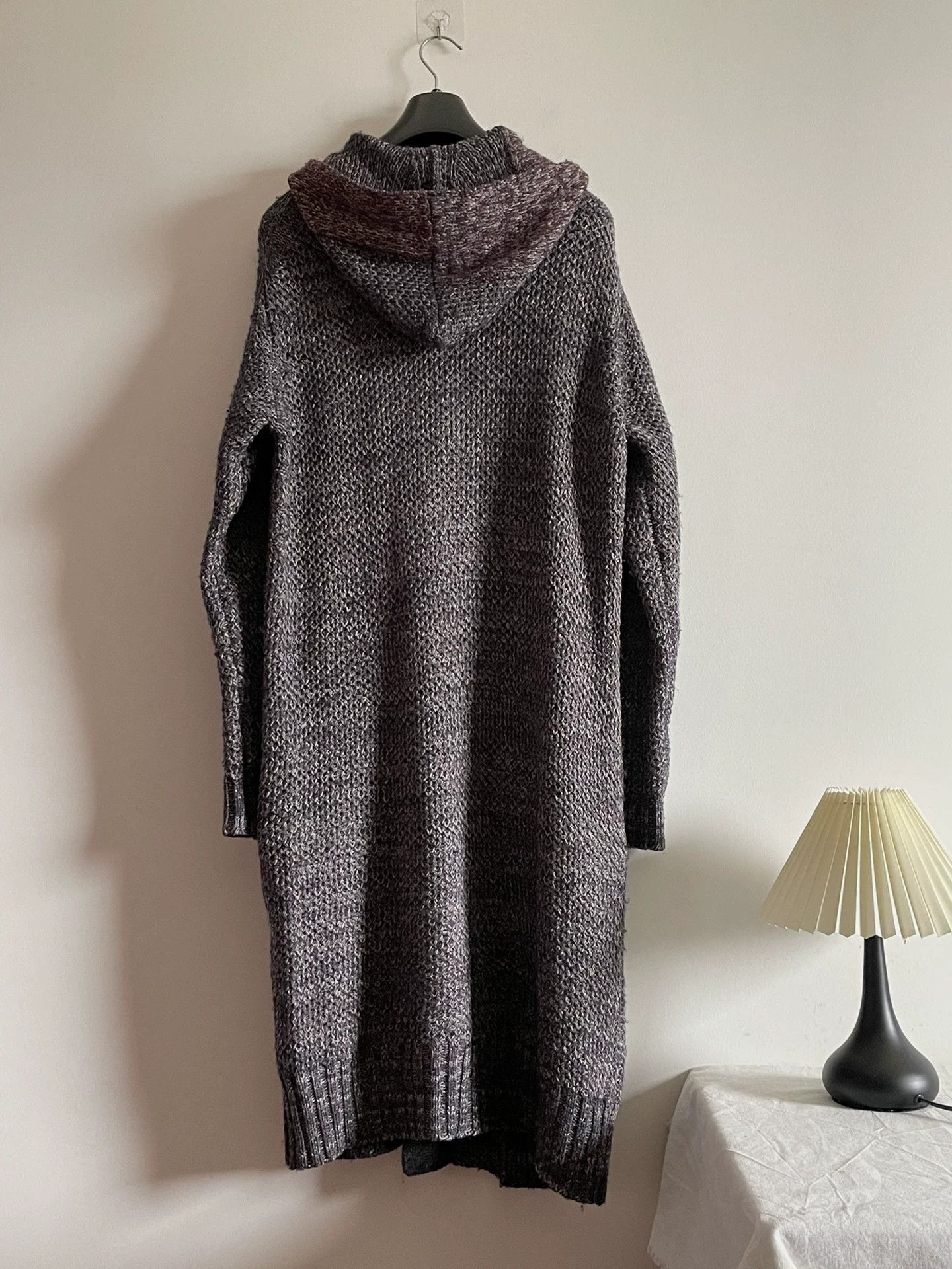 Yohji Yamamoto Yohji Yamamoto PourHomme F/W14 Wool Blend Knit Coat 3 Size US L / EU 52-54 / 3 - 6 Thumbnail