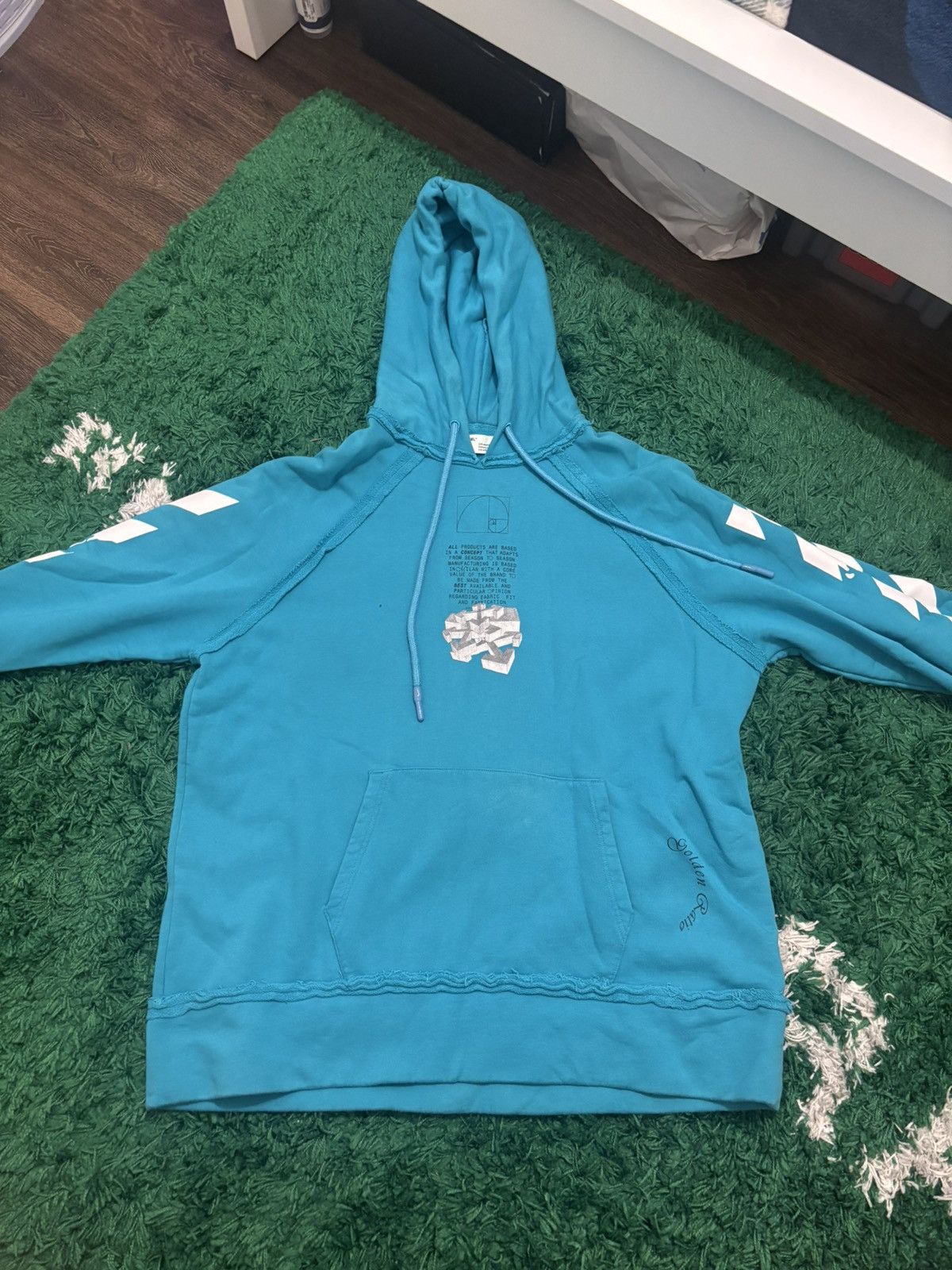 Off-White Off White Oversized Logo Hoodie Size US S / EU 44-46 / 1 - 1 Thumbnail