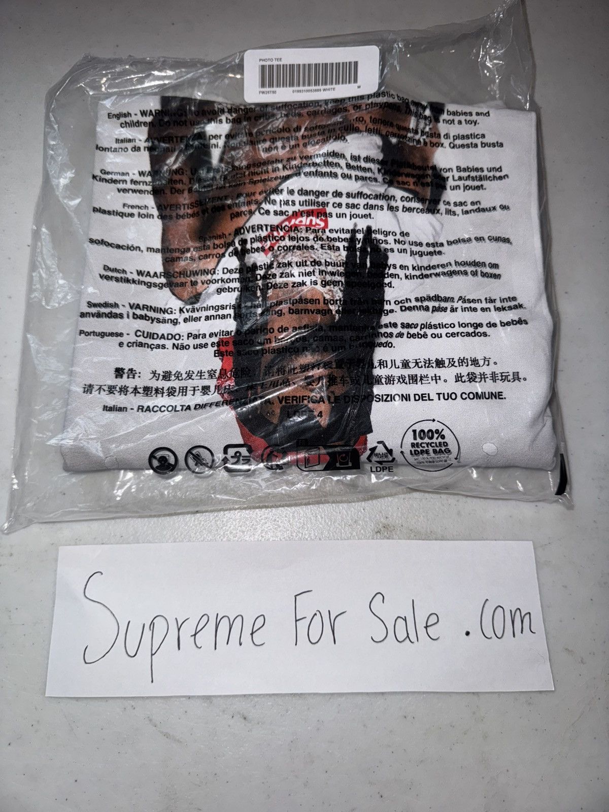 Supreme Supreme Playboi Carti Tee Size US M / EU 48-50 / 2 - 2 Thumbnail