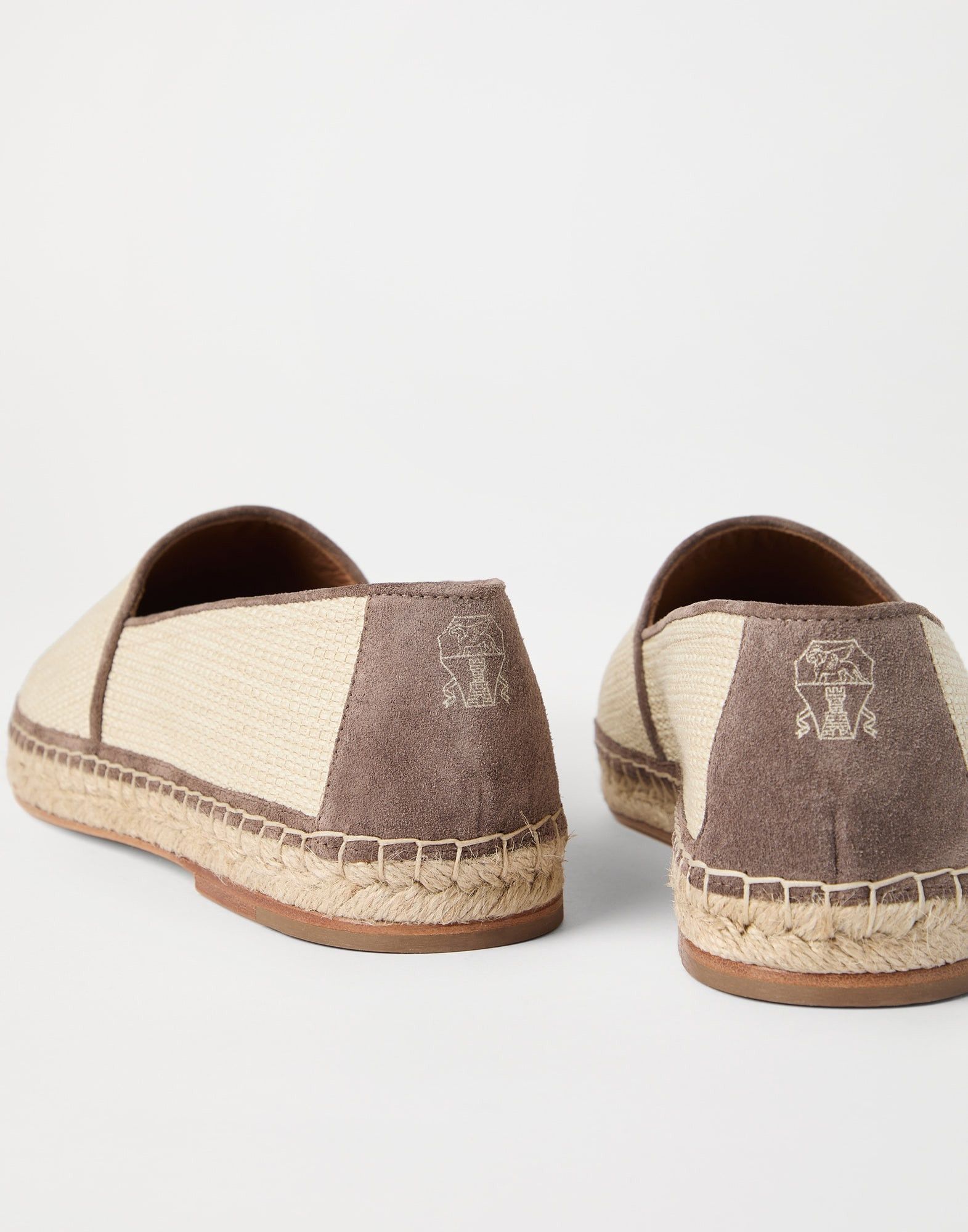Brunello Cucinelli o1la1rc1a0326 Techno Raffia Espadrilles in Beige Size US 8 / EU 41 - 4 Thumbnail