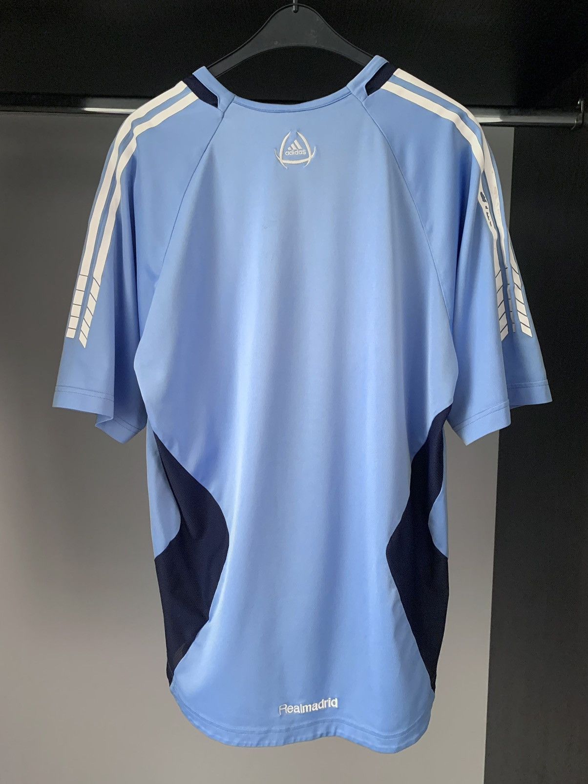 Adidas REAL MADRID 2005-06 TRAINING FOOTBALL SHIRT SOCCER JERSEY Size US L / EU 52-54 / 3 - 3 Thumbnail