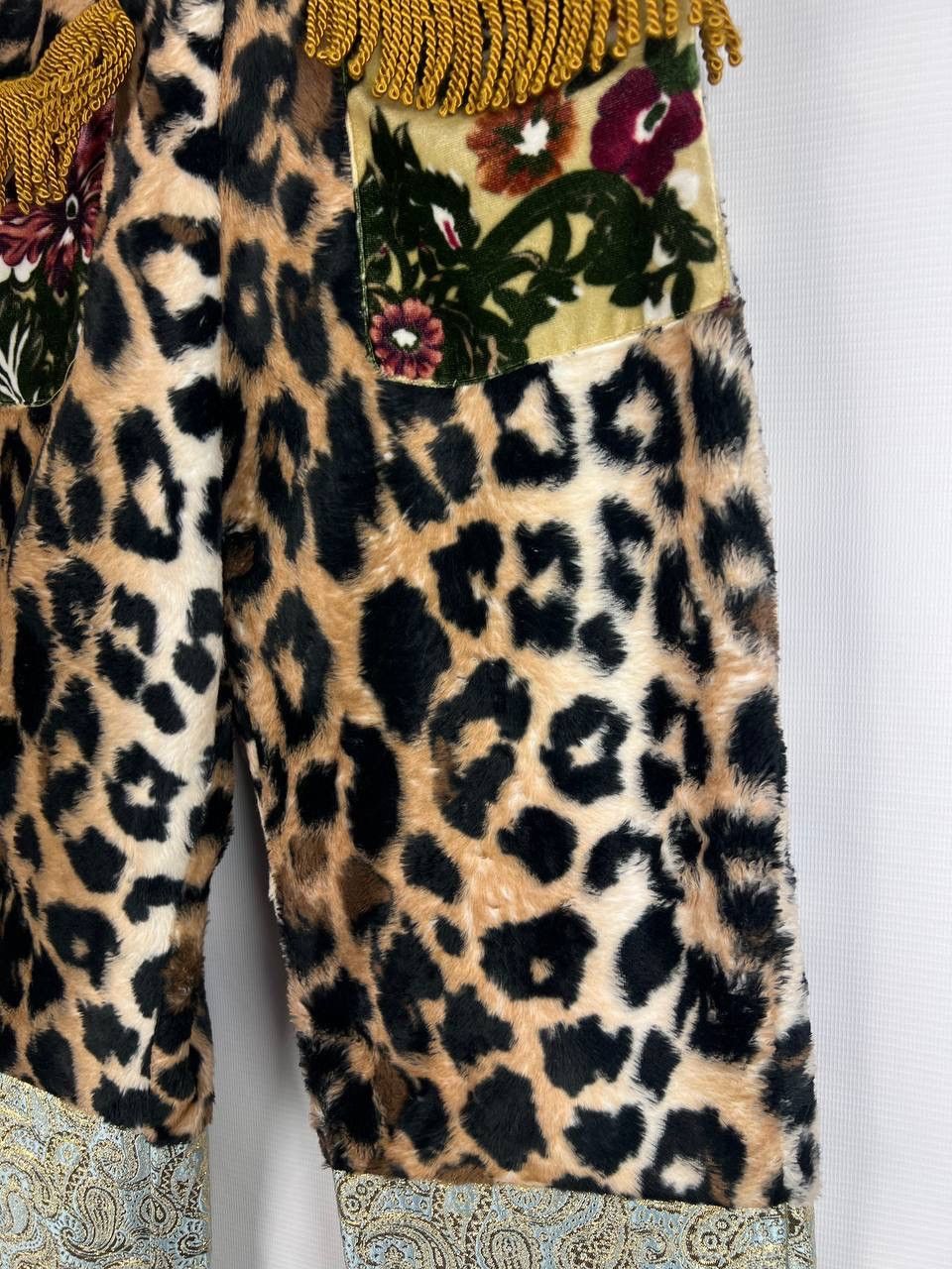 Jeremy Scott Jeremy Scott 2017 leopard flower pant woman size USA 6 Size 28" / US 6 / IT 42 - 8 Thumbnail