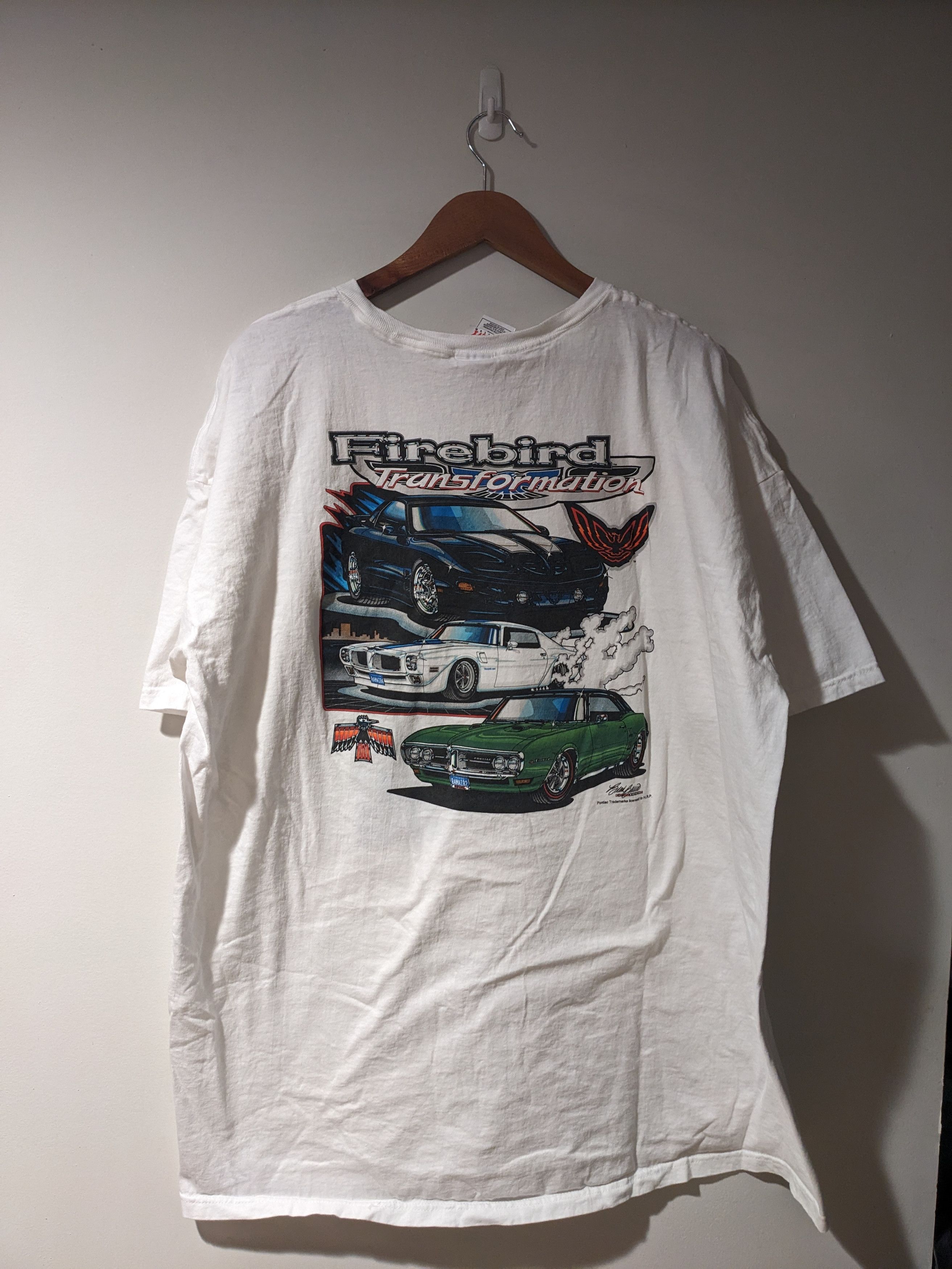 Chase Authentics × NASCAR × Vintage Vintage 90s Firebird Transformation Chase Authentic T-Shirt Size US XXL / EU 58 / 5 - 1 Thumbnail