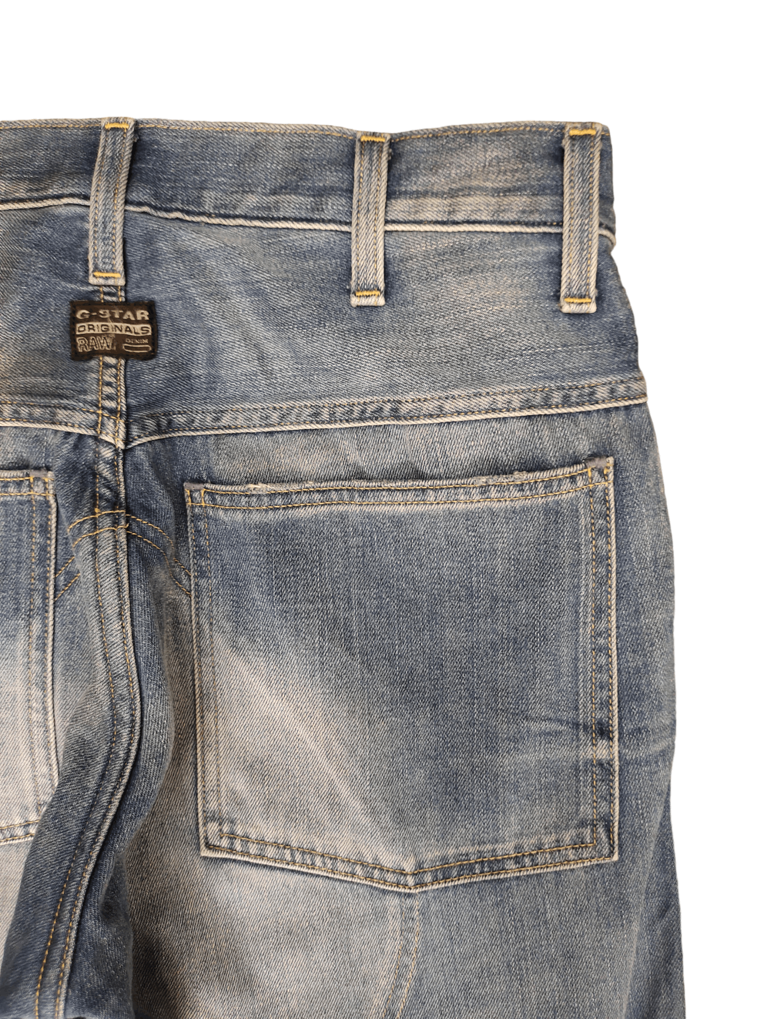 G-Star Loose Jeans G star Raw Denim Wide Leg Y2k Streetwear Size US 31 - 13 Thumbnail