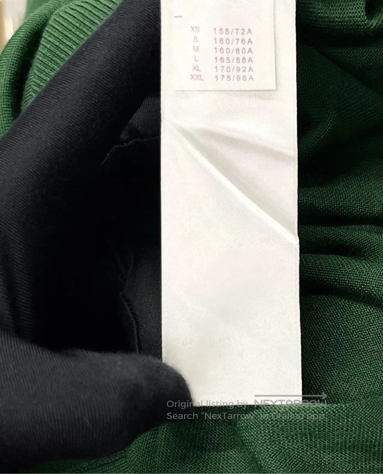Louis Vuitton louis vuitton green wool long sleeve top. Size S / US 4 / IT 40 - 4 Thumbnail