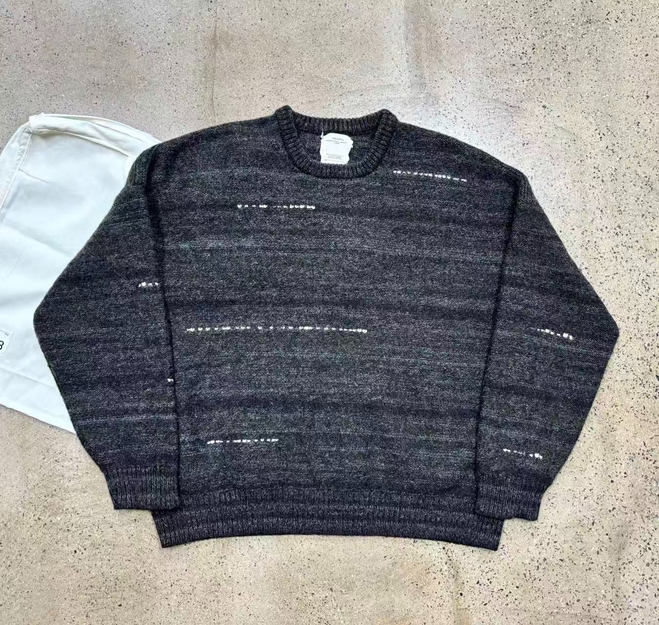 トップス visvim AMPLUS CREW L/S GRADIENT KNIT 2 Visvim Visvim 22SS AMPLUS KNIT GRADIENT Sweater | Grailed