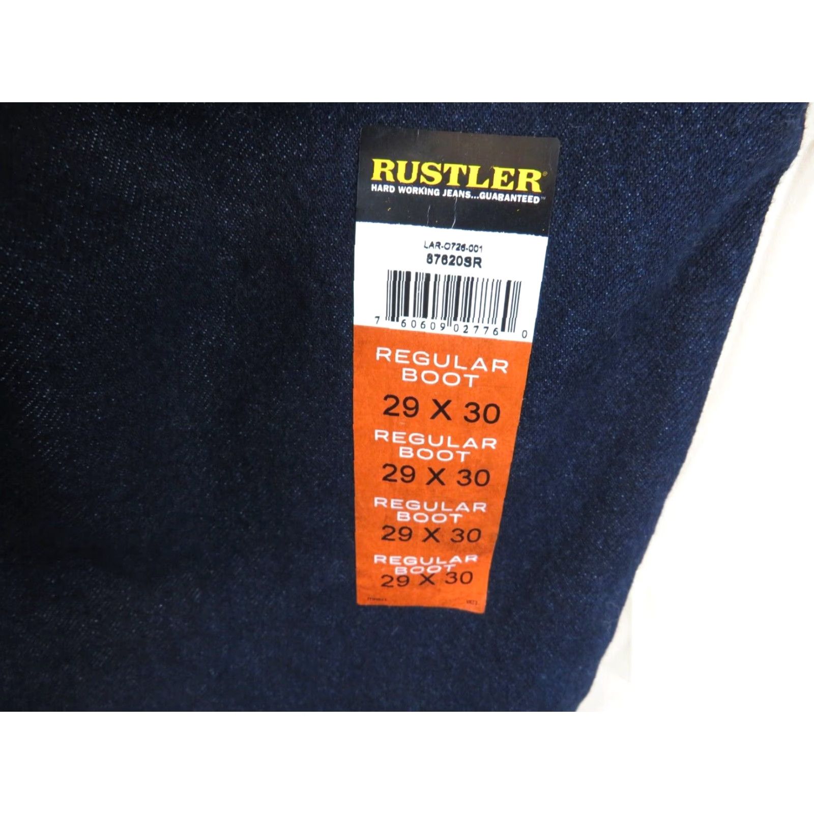 Vintage VINTAGE Rustler 29X30 Regular Fit Work Pants NOS Denim Blue Mens Jeans Boots 29x30 NWT Regular Size US 29 - 3 Thumbnail