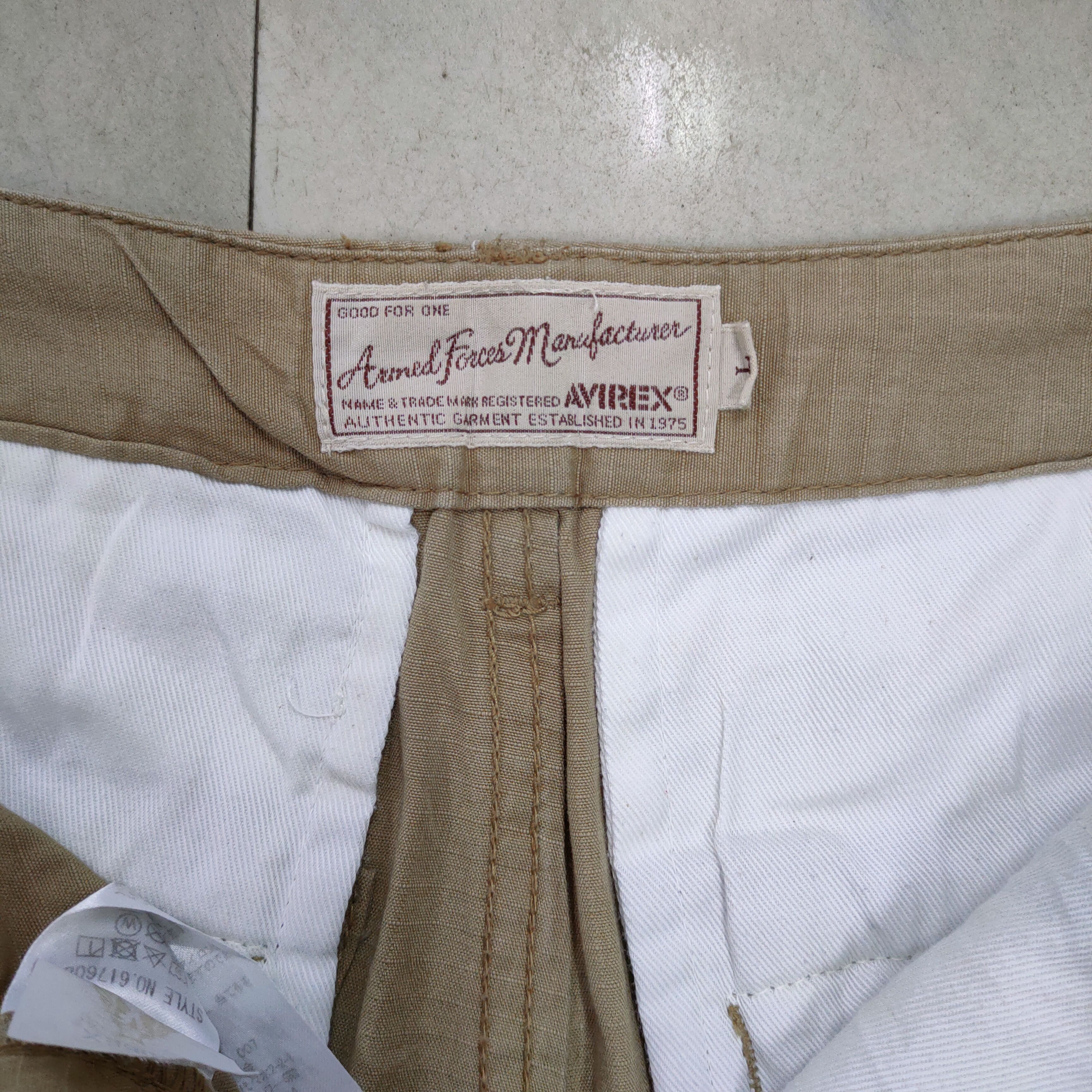 Avirex × Vintage VINTAGE FADED FADED CARGO PANTS Size US 34 / EU 50 - 12 Thumbnail