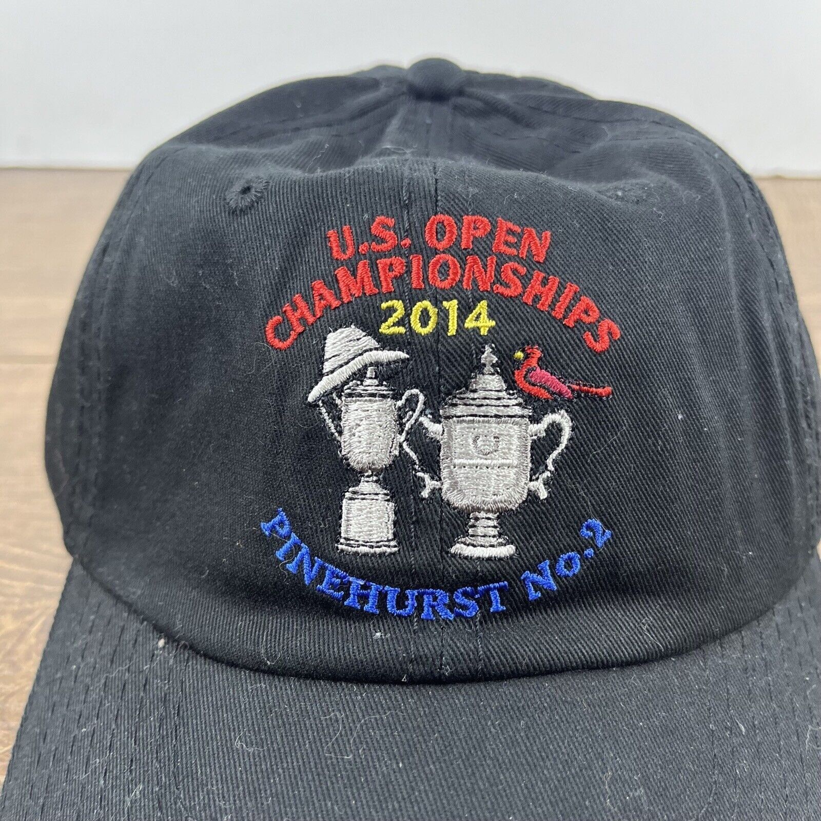 Other US Open Championships 2014 Hat Black Adjustable Hat Black Pi Size ONE SIZE - 7 Thumbnail