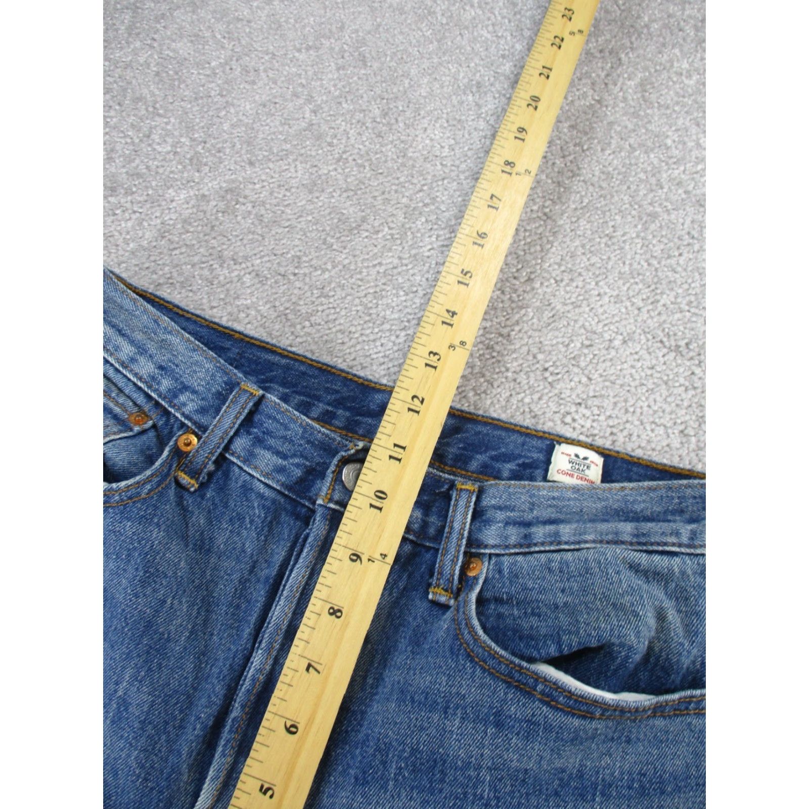 Levi's Levi's Jeans Women 30 Blue Medium Wash Button Fly Tapered High Rise Denim Womens Size 30" / US 8 / IT 44 - 7 Thumbnail