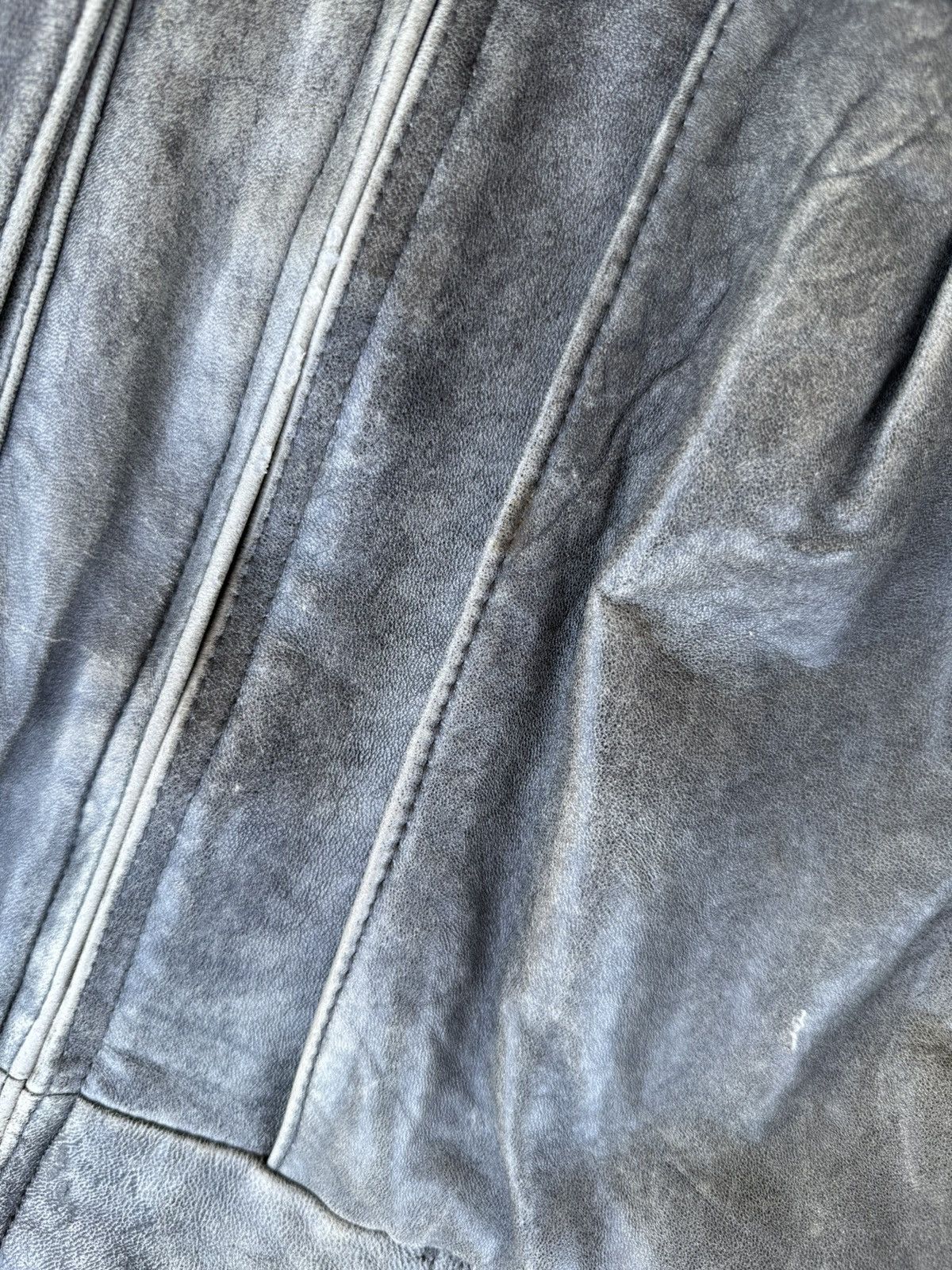 Designer × Genuine Leather × Vintage Vintage 80’s Greenwich Leather Jacket Size US M / EU 48-50 / 2 - 9 Thumbnail