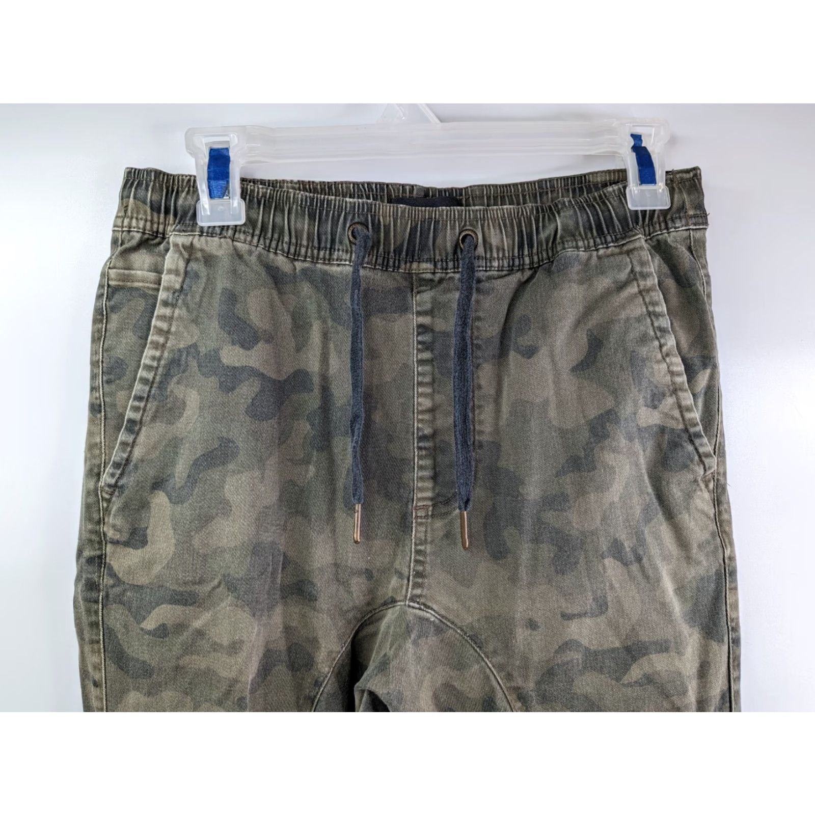 Zanerobe ZANEROBE SURESHOT JOGGER Pants Camouflage Camo Cotton Twill Regular Men 29 Inseam 29 Waist 29 Elastic Drawstring Slim Tapered Shirt not applicable Size US 28 / EU 44 - 2 Thumbnail