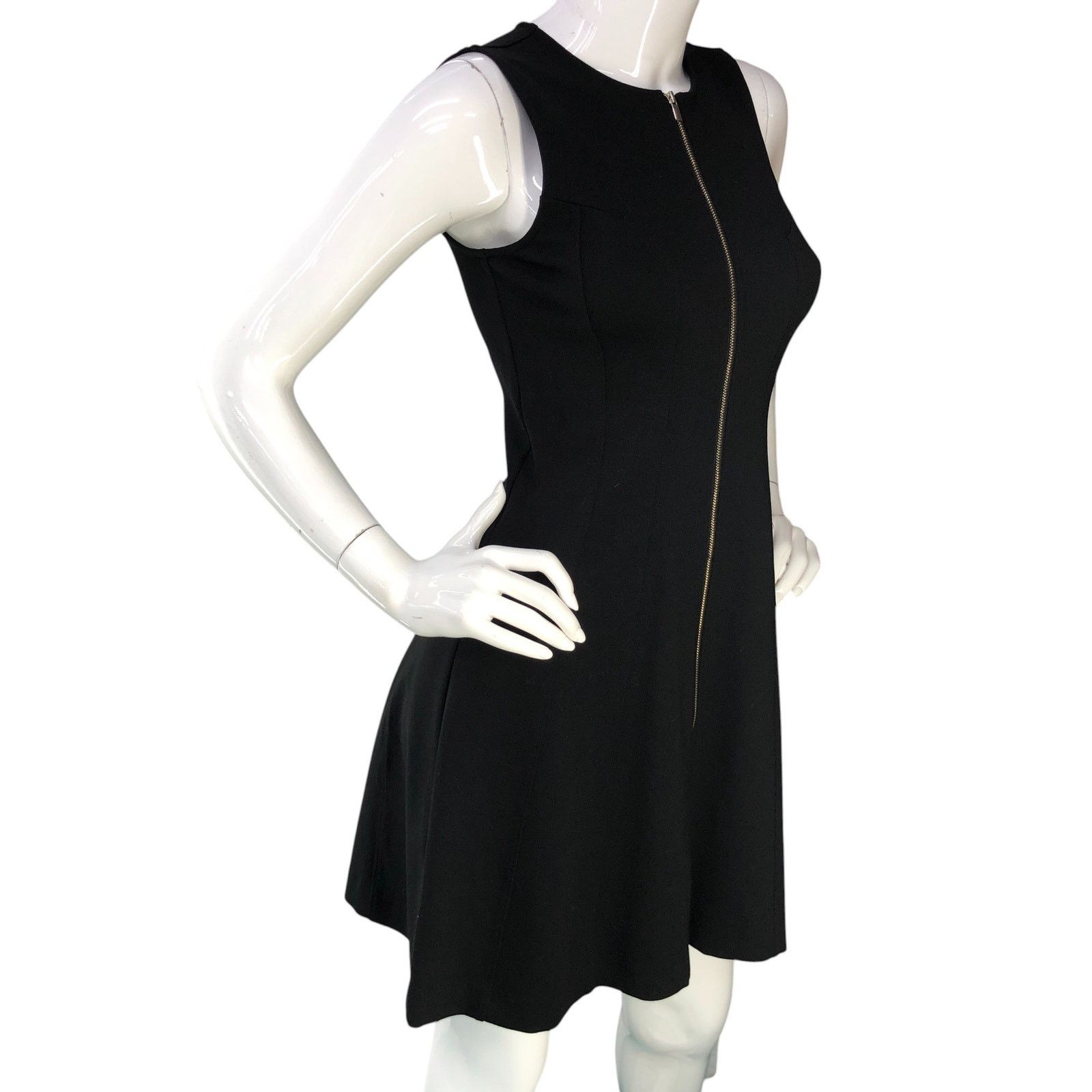 Ann Taylor Ann Taylor Size 00P Dress Zip Front Ponte Sleeveless NEW Size XXS / US 00 / IT 34 - 10 Thumbnail