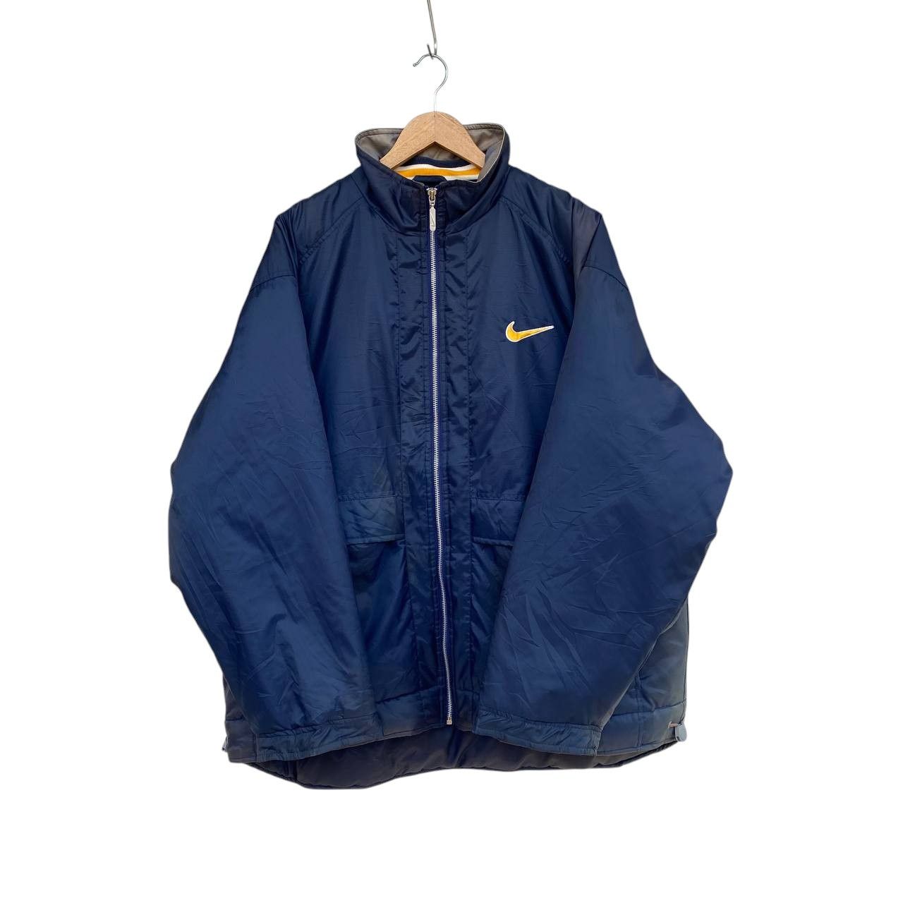 Vintage VINTAGE 90S NIKE COACH INSULATED JACKET FADED BLUE Size US L / EU 52-54 / 3 - 8 Thumbnail