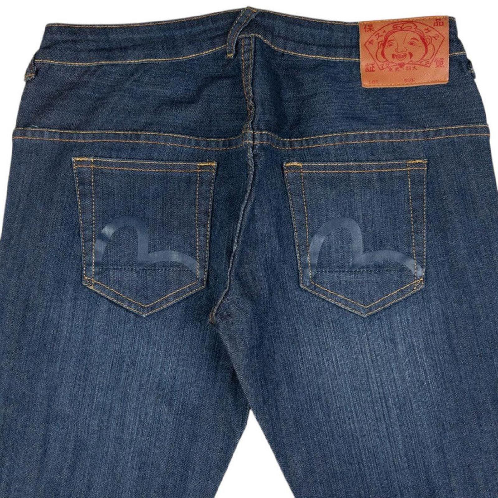 Evisu Vintage Evisu Double Gull Japanese Denim Low Rise Jeans W32 Size 32" / US 10 / IT 46 - 1 Thumbnail