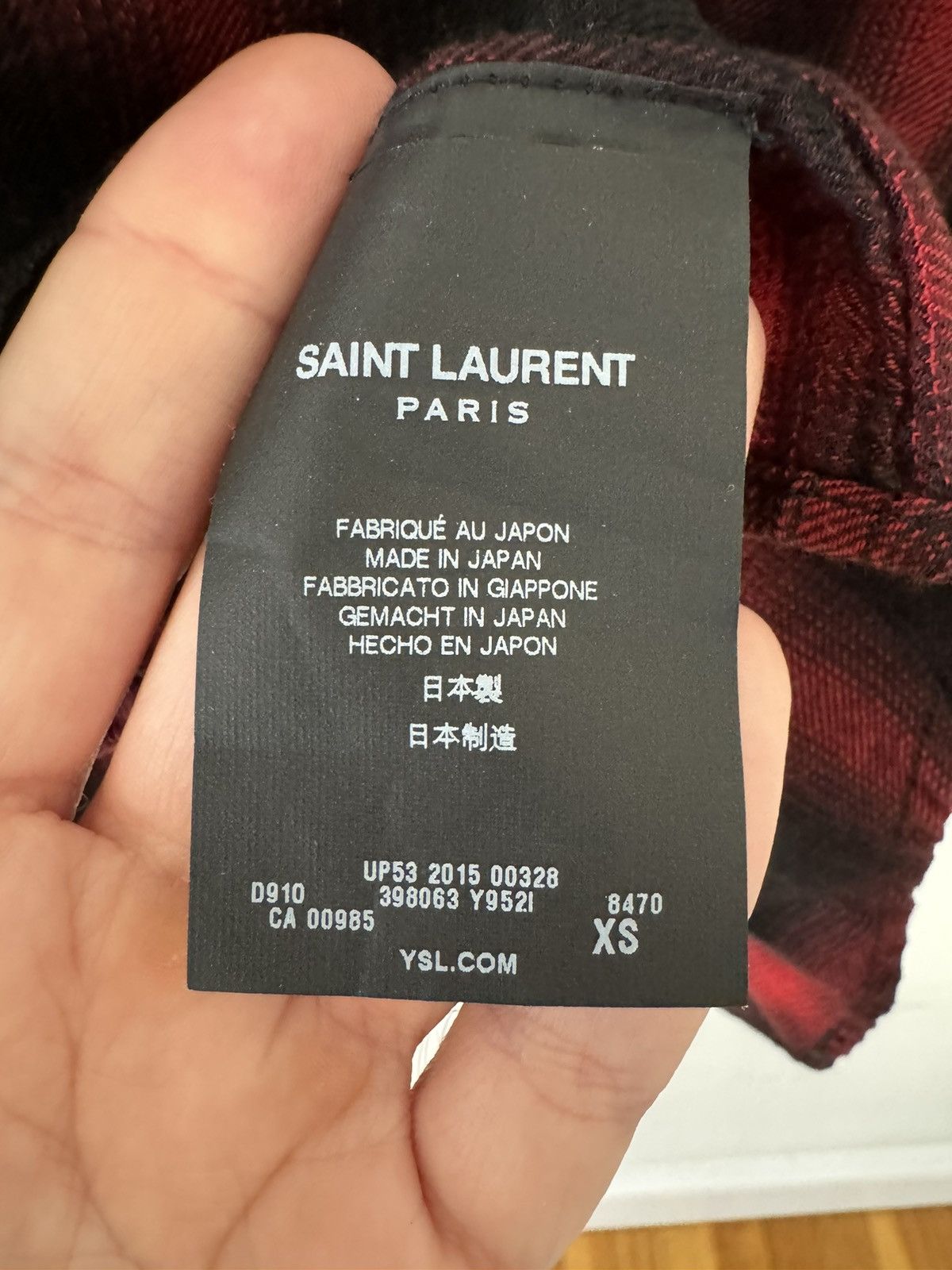Hedi Slimane × Saint Laurent Paris Saint Laurent Western Shirt Size US S / EU 44-46 / 1 - 12 Thumbnail