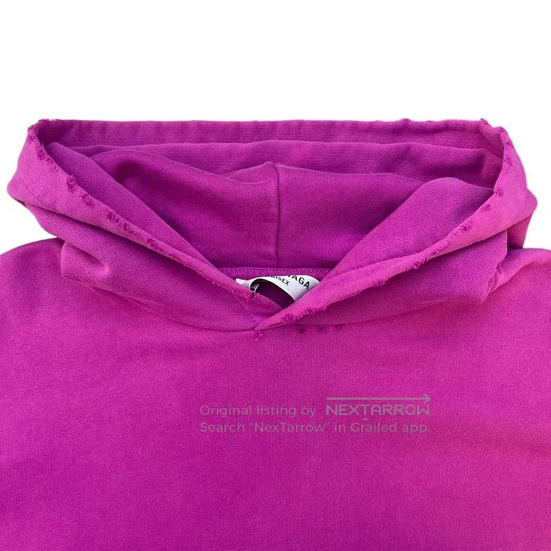 Balenciaga Balenciaga Logo Embroidered Loose Fit Hoodie Size S / US 4 / IT 40 - 4 Thumbnail