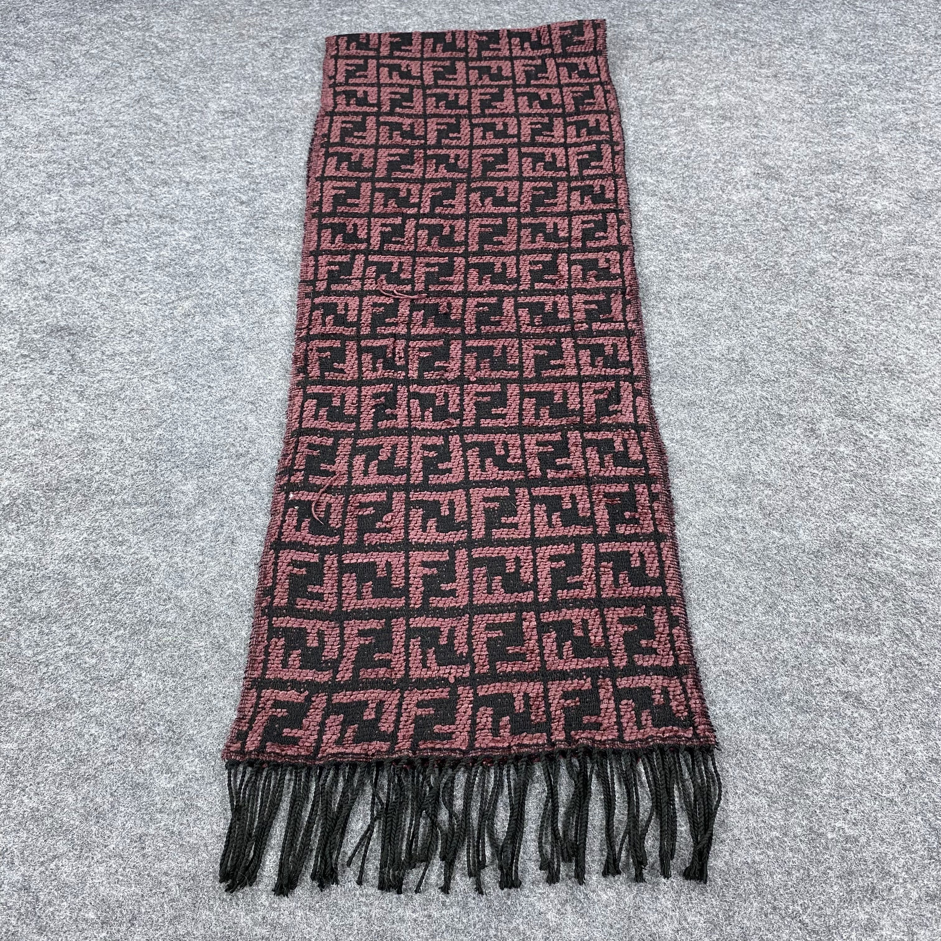 Fendi × Vintage GF10139 Fendi Scarf Neck Wear Muffler Size ONE SIZE - 1 Thumbnail